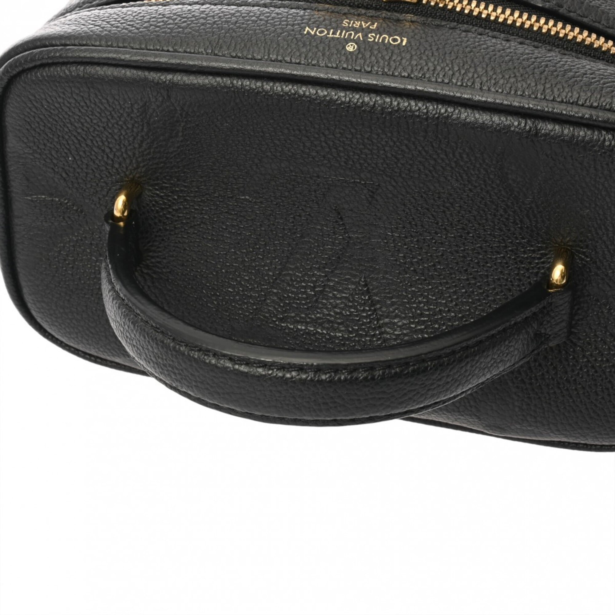 Louis Vuitton Noir Leather Vanity Bag (Pre-Owned)