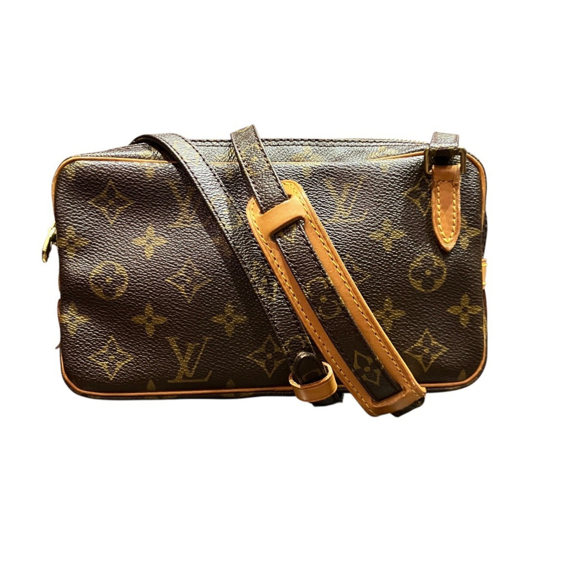 Louis Vuitton Brown Galle Monogram Monogram Shoulder Bag (Pre-Owned)