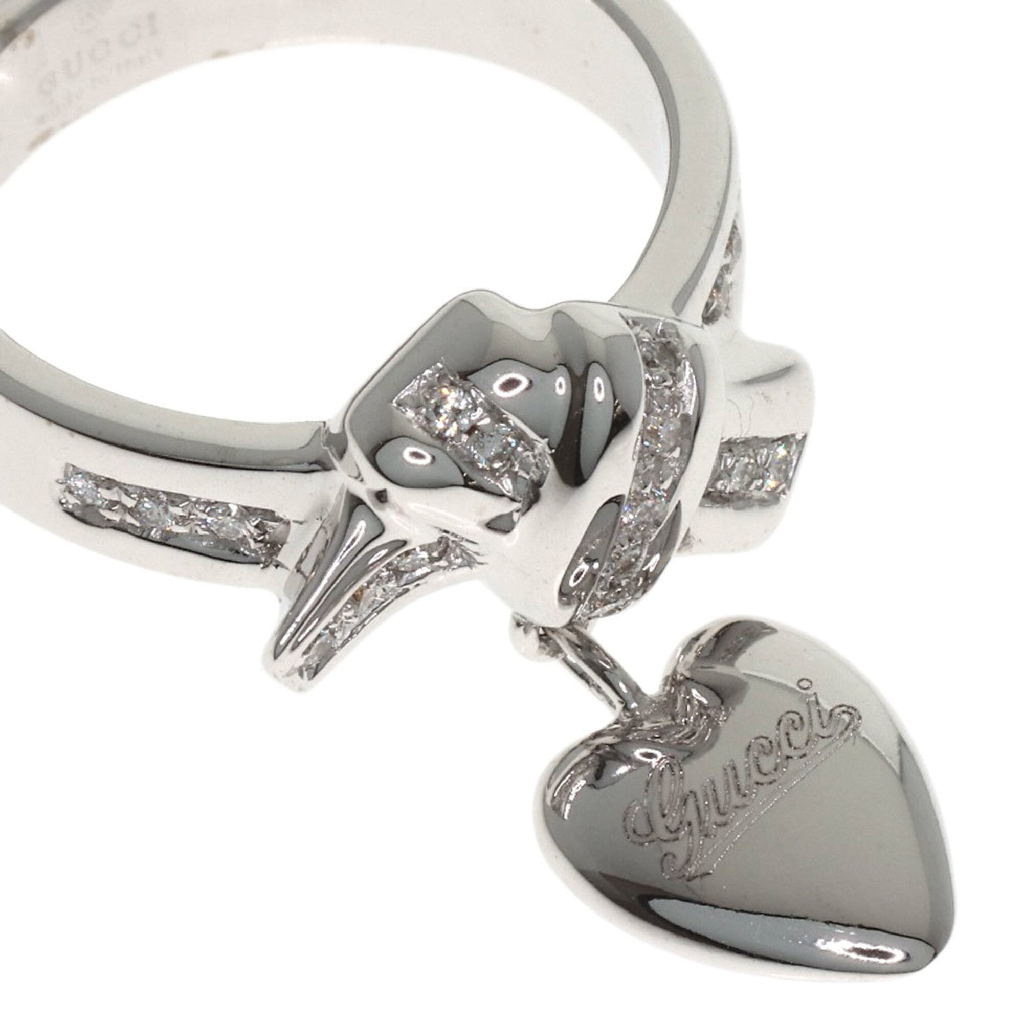 Gucci White Gold (18K) Band Ring (Pre-Owned)