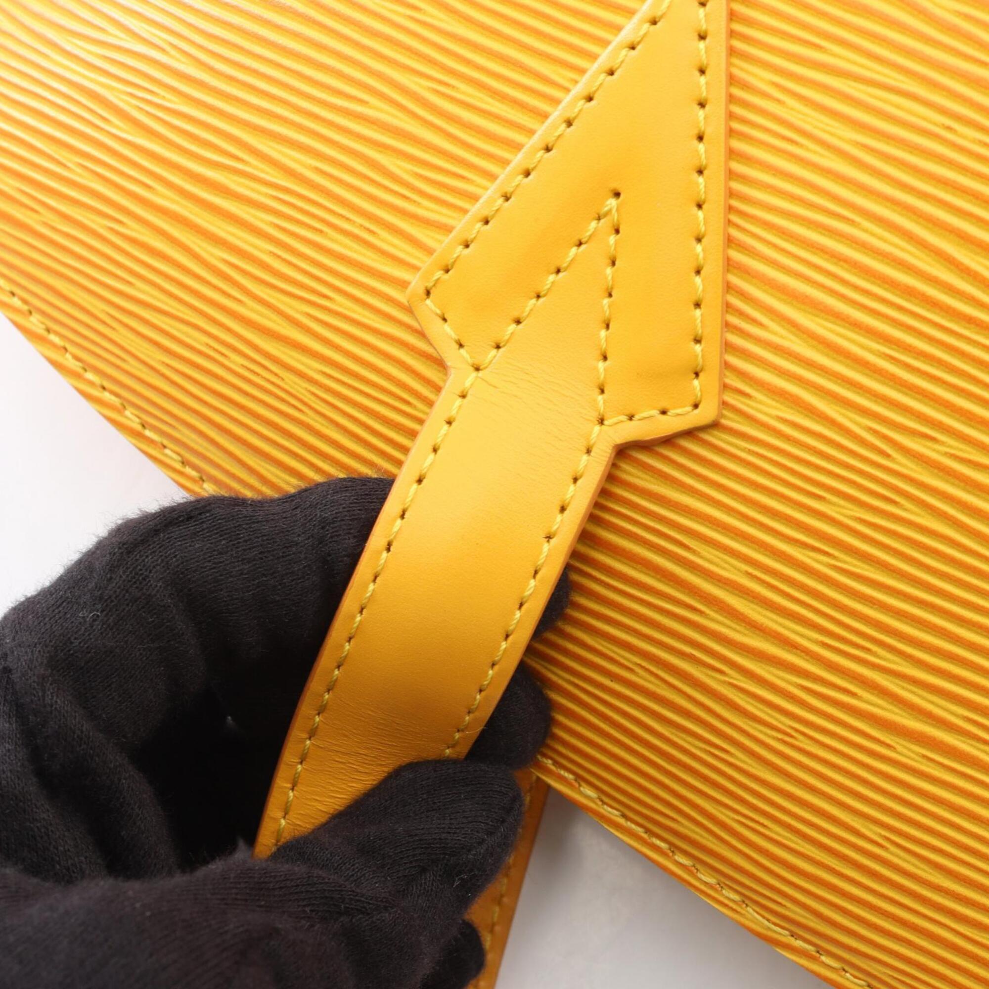 Louis Vuitton Yellow Epi Leather Handbag Shoulder Bag (Pre-Owned)