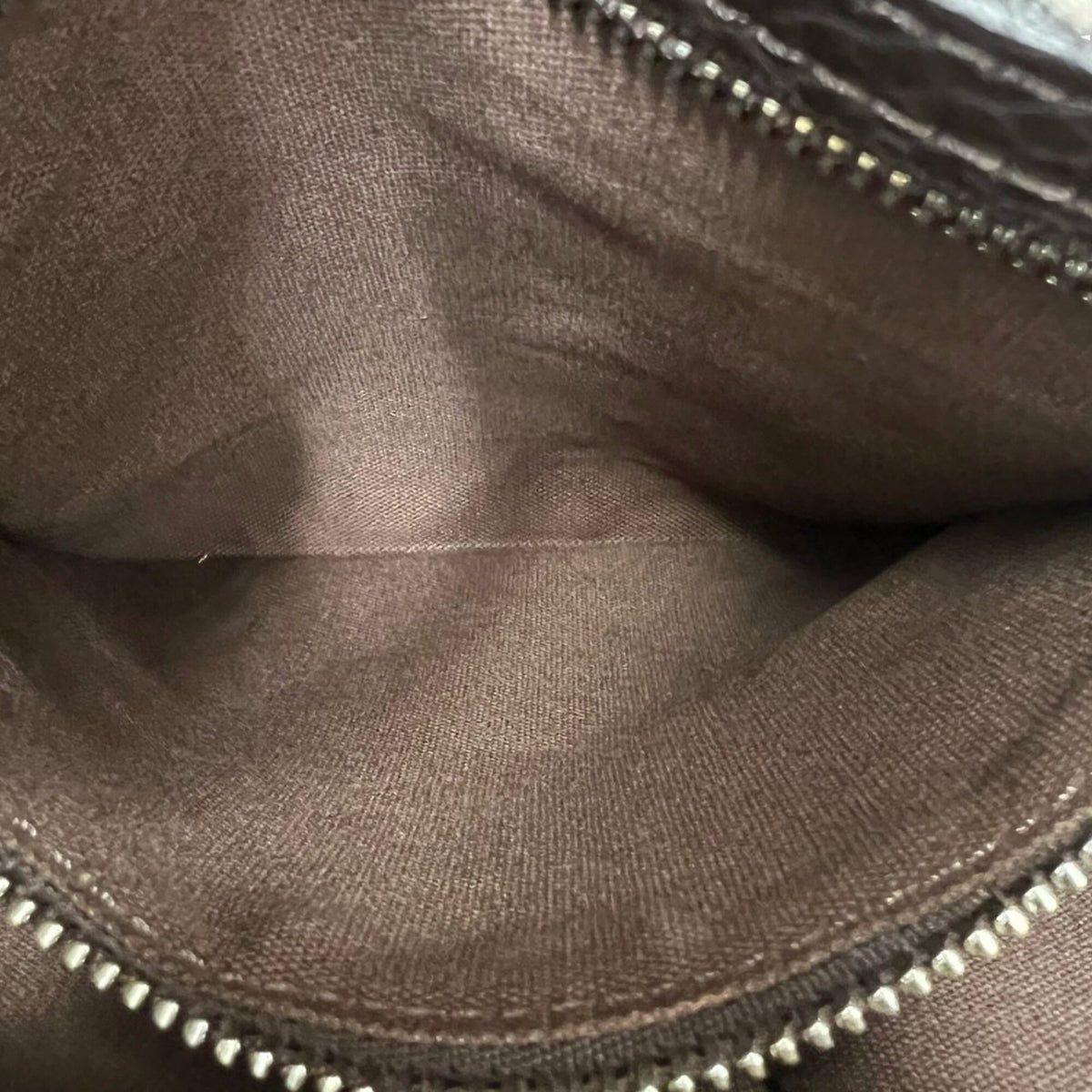 Burberry Brown Leather Pochette Shoulder Bag (Pre-Owned)