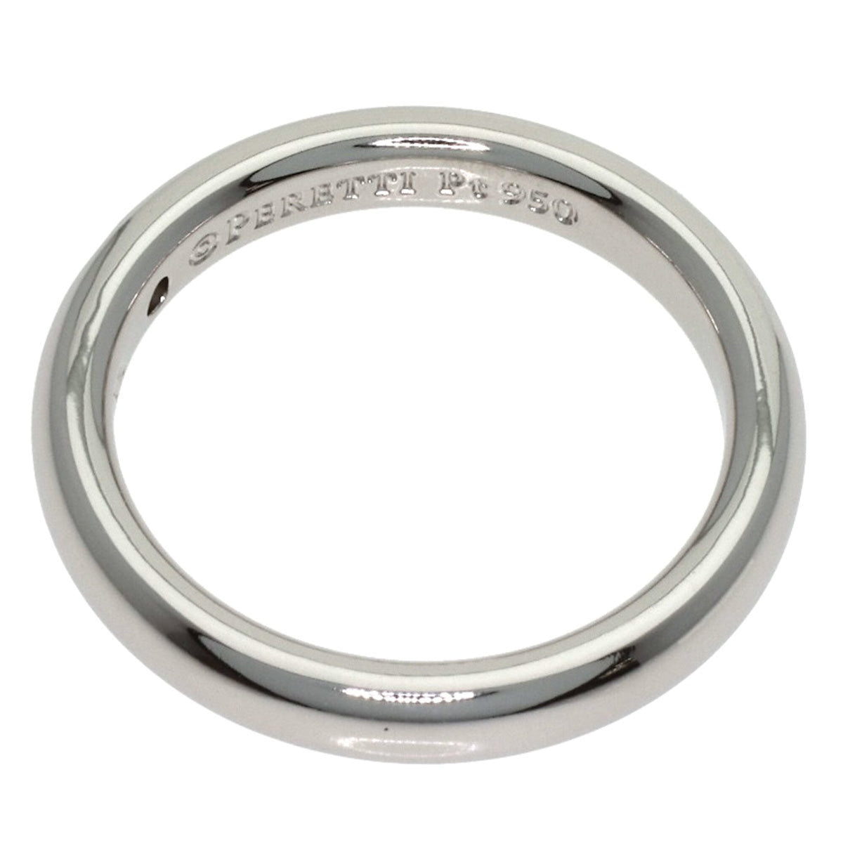 Tiffany Platinum 950 Band Ring (Pre-Owned)