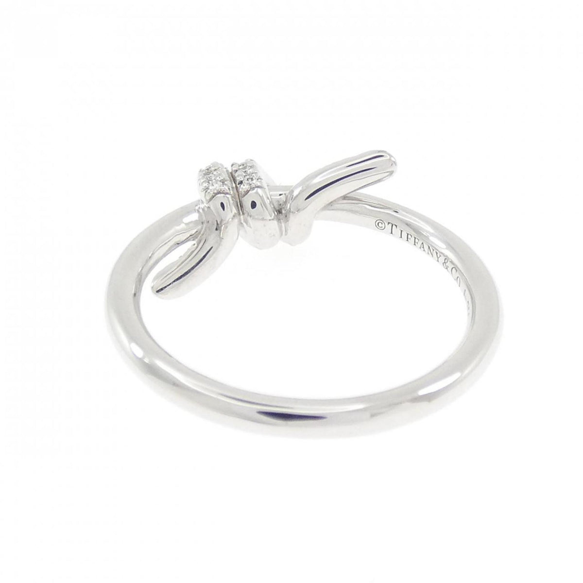 Tiffany White Gold White Gold (18K) Band Ring (Pre-Owned)