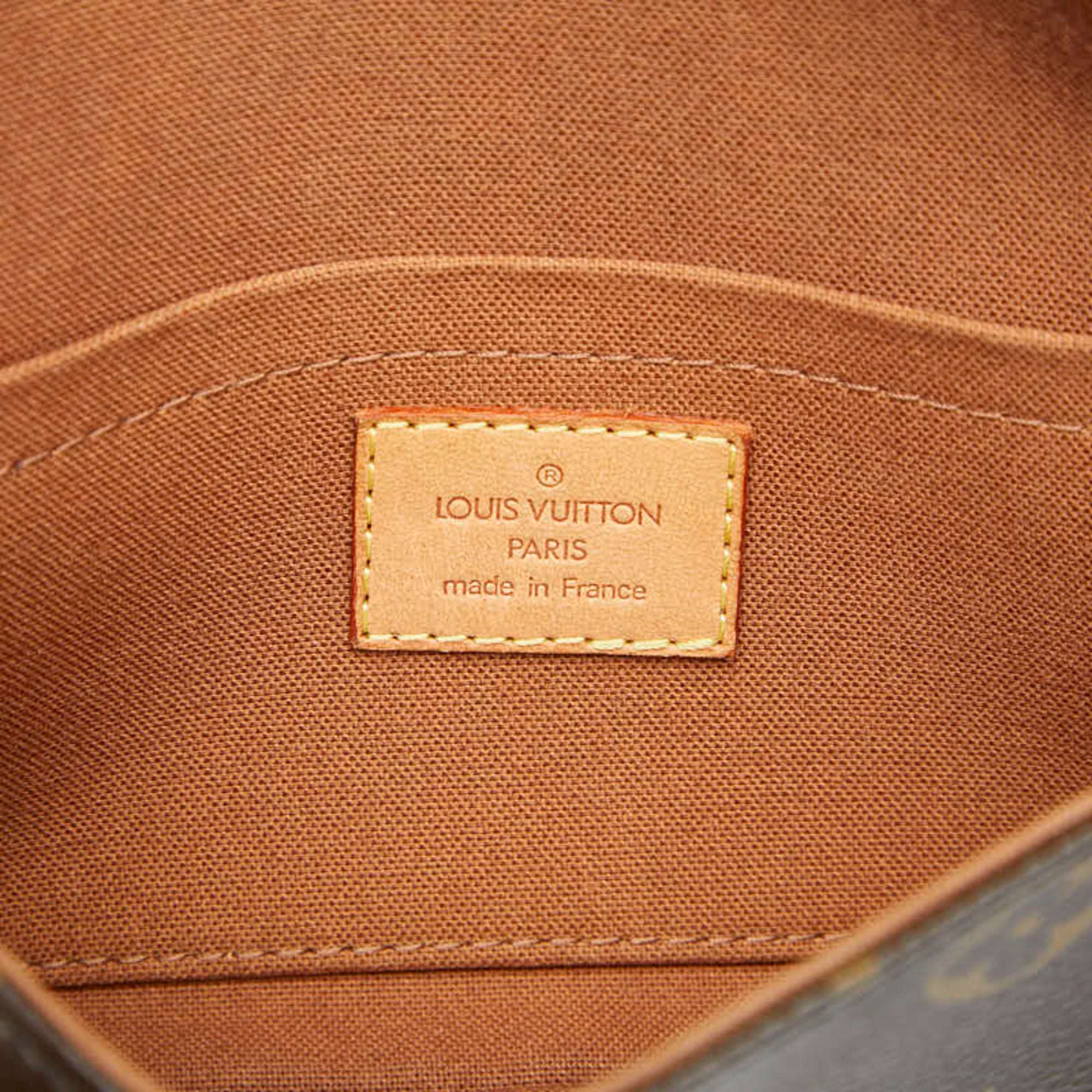 Louis Vuitton Brown Pvc Leather Fanny Pack Pochette (Pre-Owned)