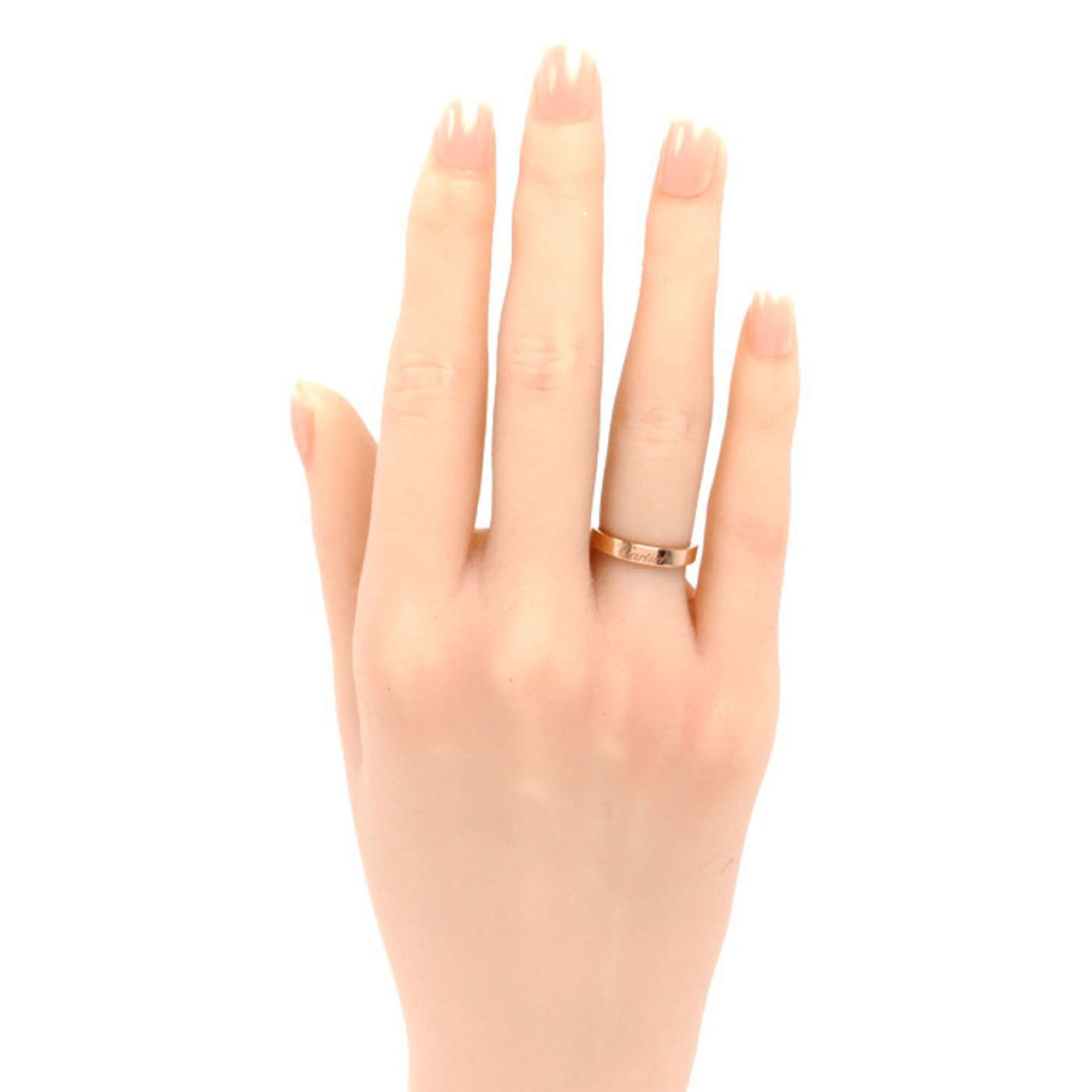 Cartier Pink Gold (18K) Band Ring (Pre-Owned)