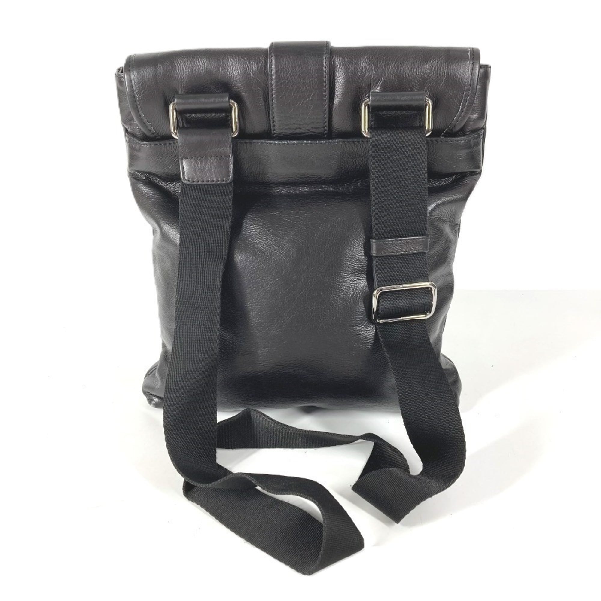 Dolce & Gabbana Black Leather Shoulder Bag (Pre-Owned)