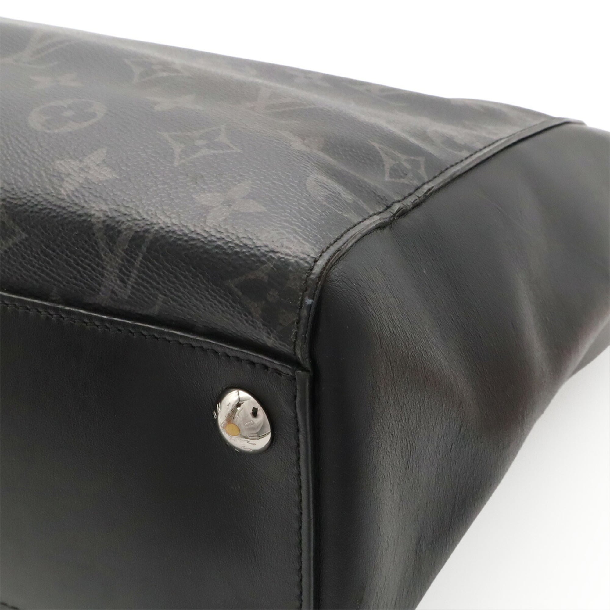 Louis Vuitton Black Gray Monogram Eclipse Handbag Pouch Tote Bag (Pre-Owned)