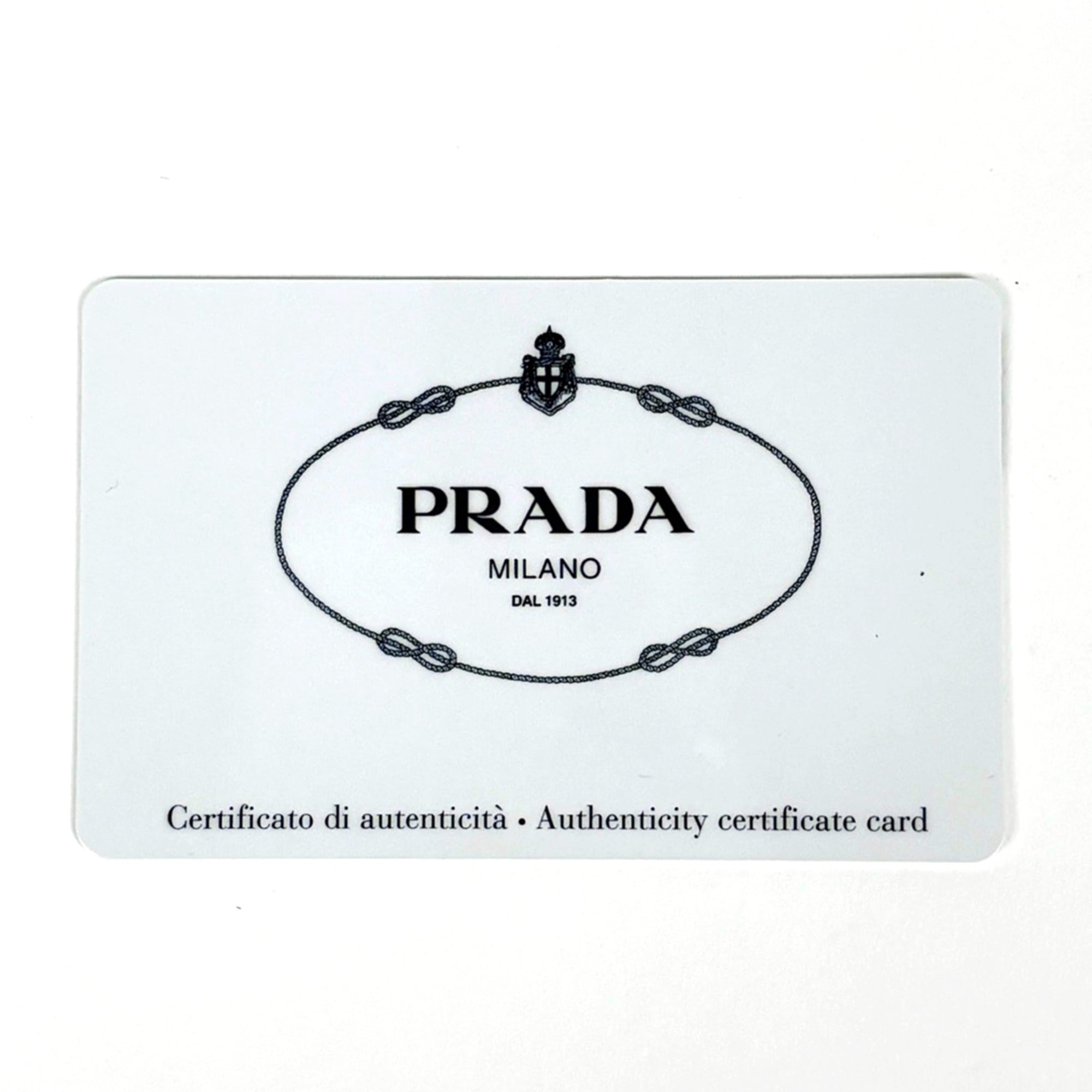 Prada Navy Nero Nylon Leather Handbag (Pre-Owned)