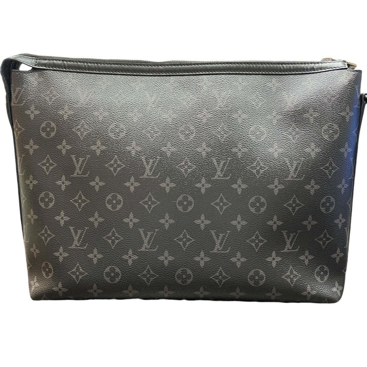 Louis Vuitton Gray Monogram Eclipse Monogram Eclipse Messenger Bag Shoulder Bag (Pre-Owned)
