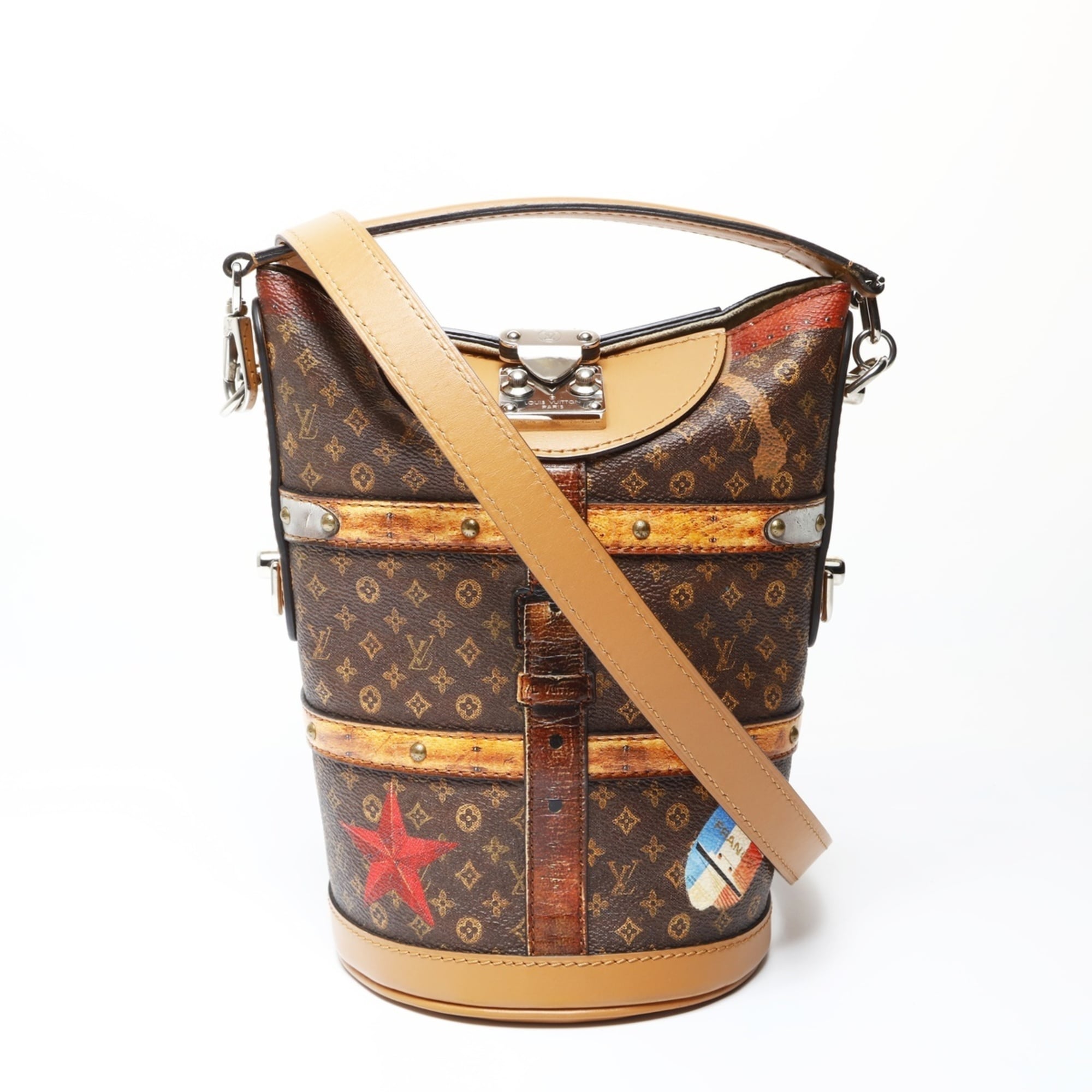 Louis Vuitton Brown Shoulder Bag (Pre-Owned)