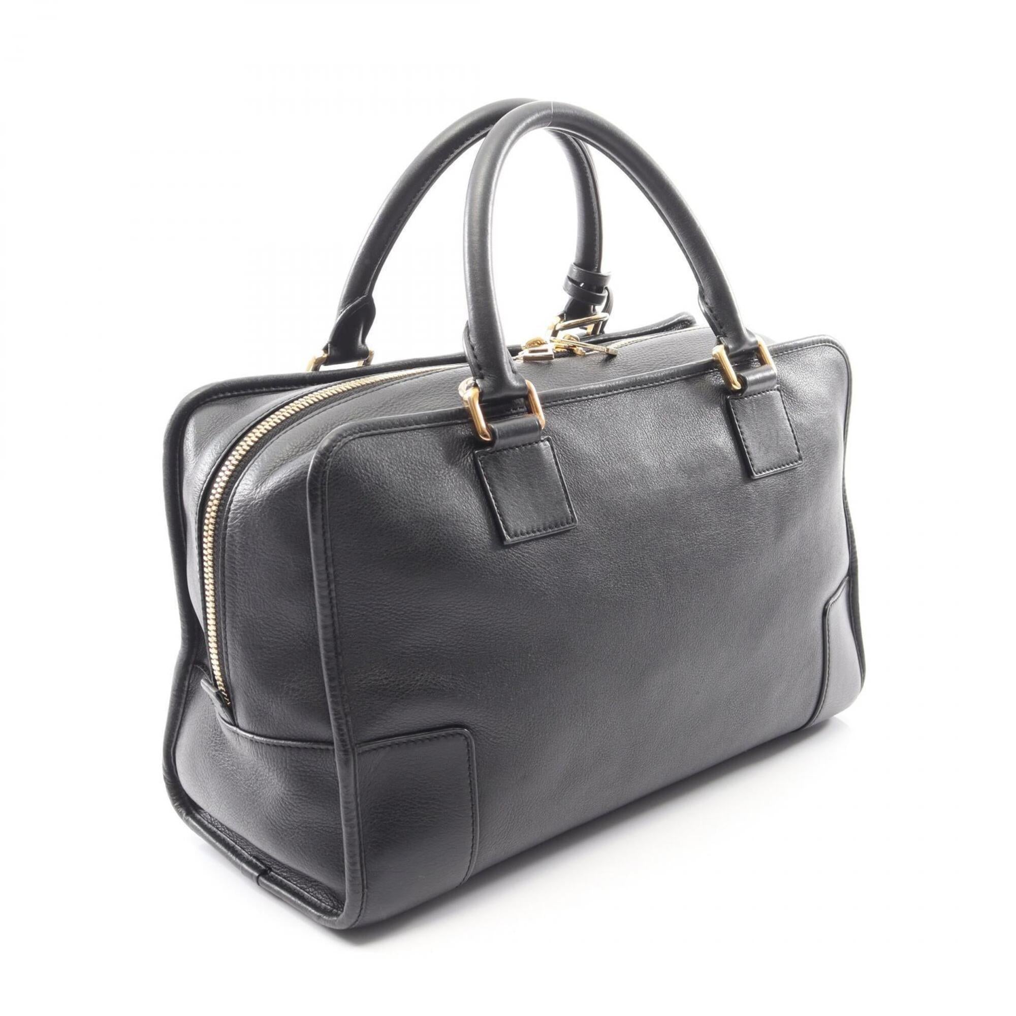 Loewe Black Leather Handbag (Pre-Owned)