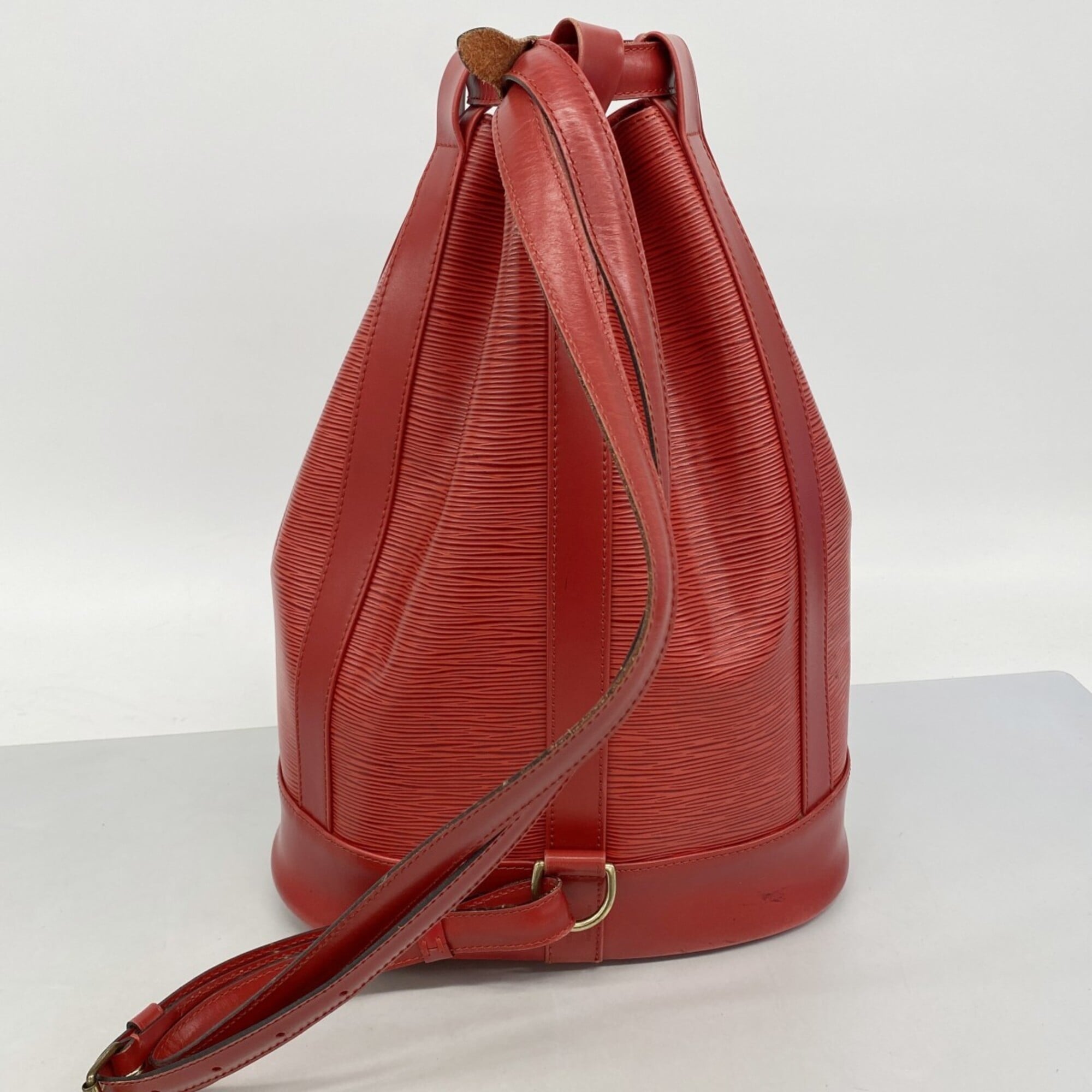 Louis Vuitton Castilian Red Shoulder Bag (Pre-Owned)