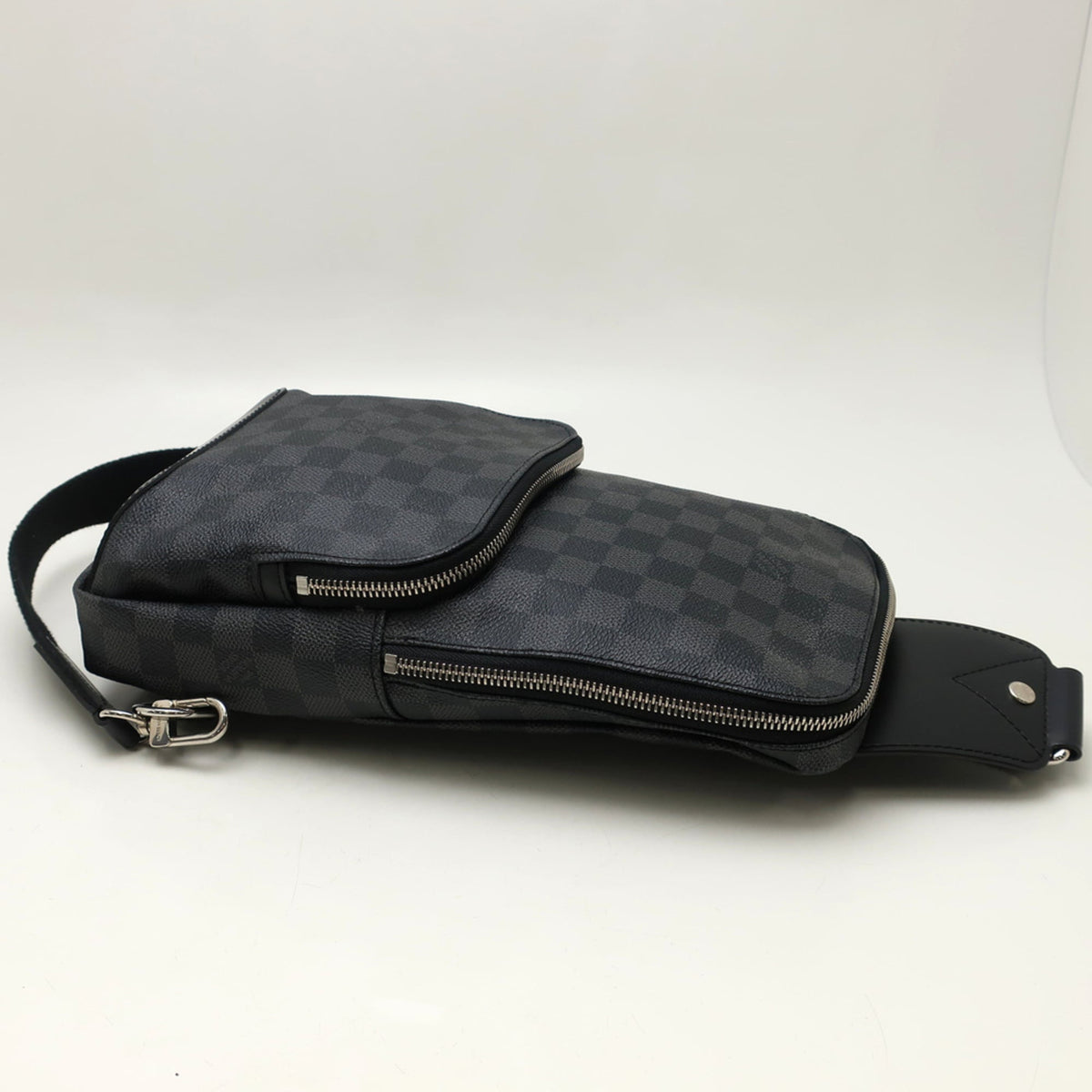 Louis Vuitton Damier Graphite Black Damier Canvas Sling Bag (Pre-Owned)