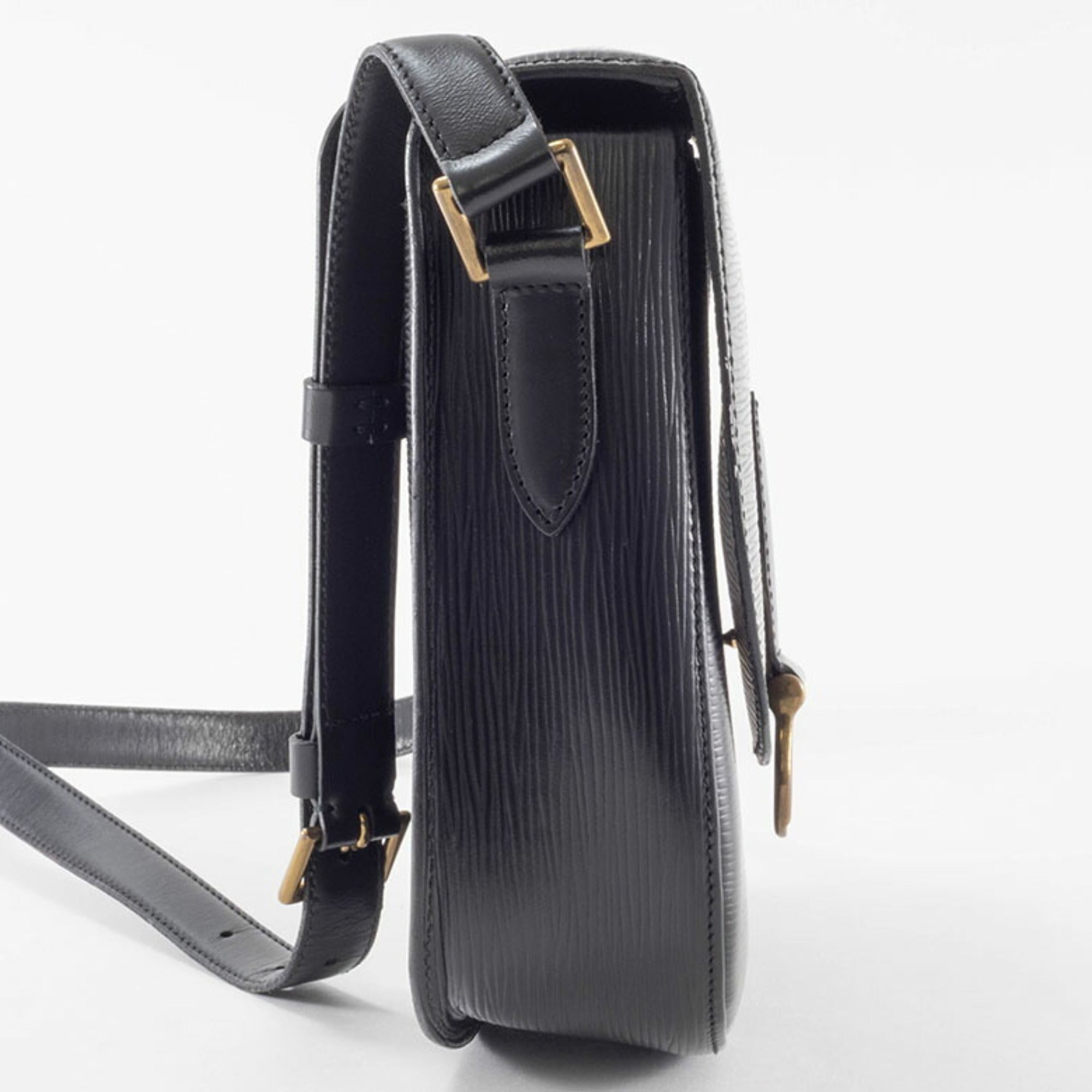 Louis Vuitton Black Epi Leather Shoulder Bag (Pre-Owned)
