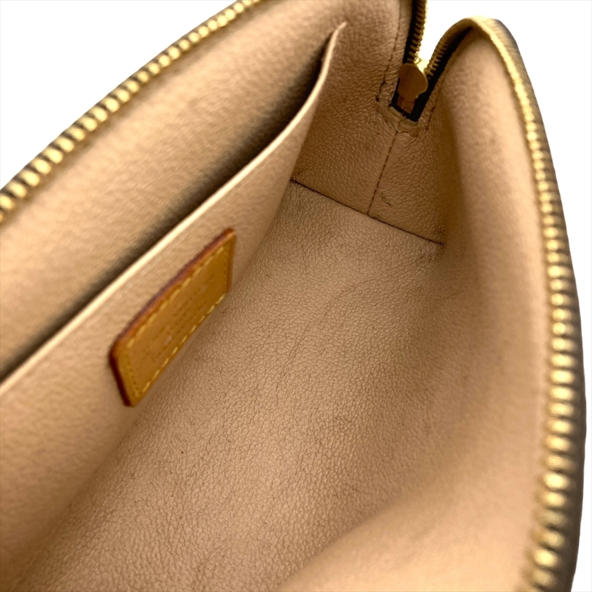 Louis Vuitton Brown Monogram Canvas Handbag Pouch (Pre-Owned)