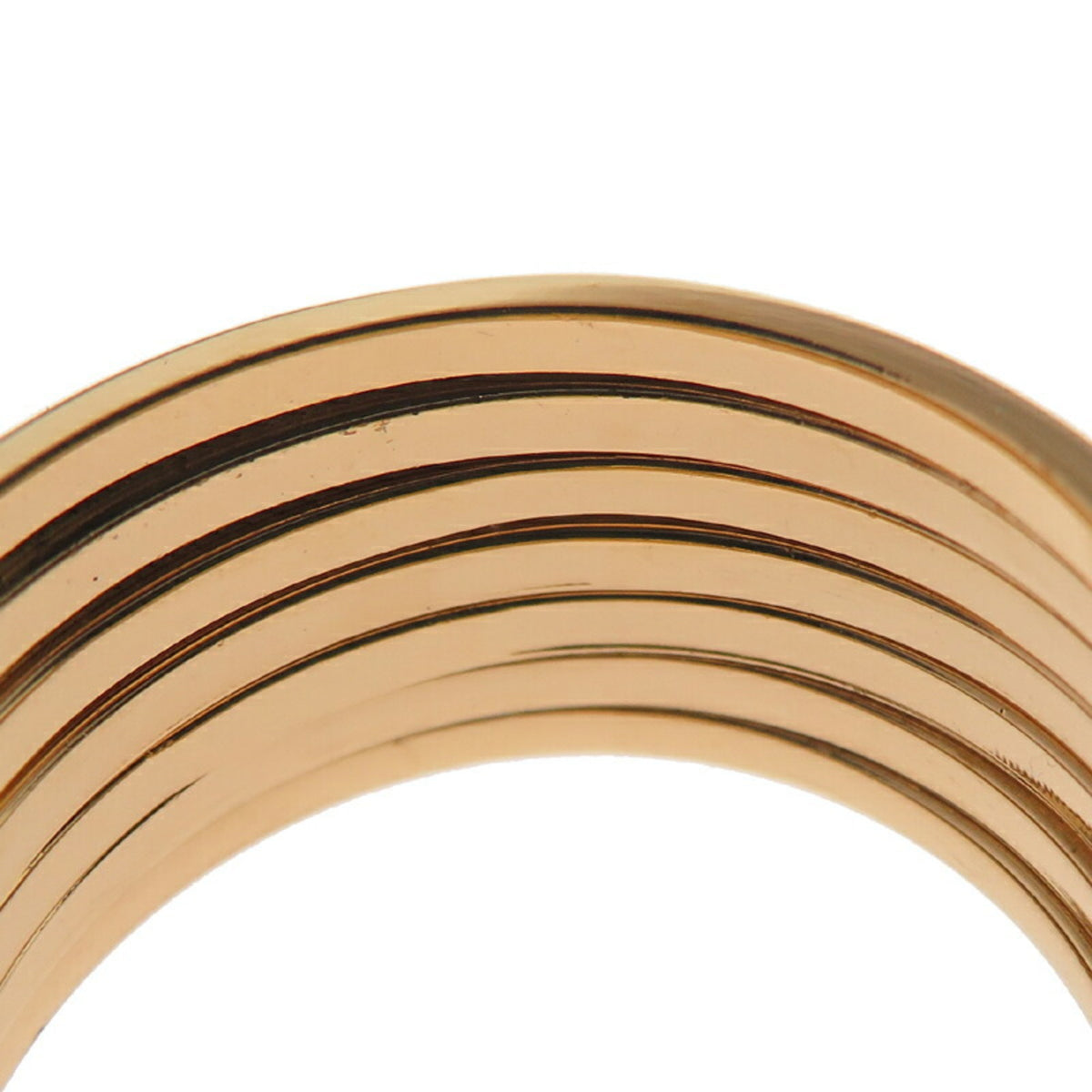 Fendi Gold Plating Band Ring (Pre-Owned)