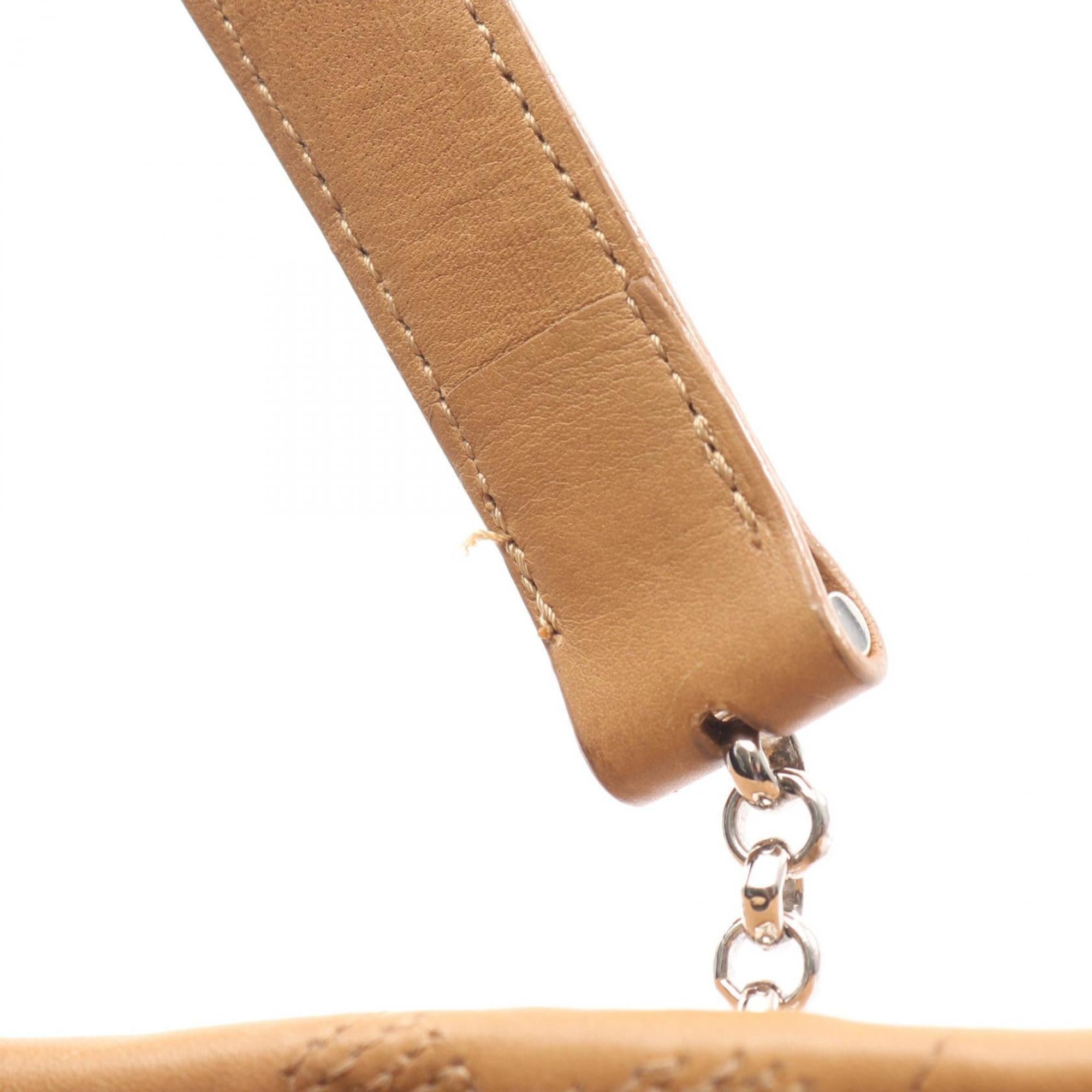 Cartier Beige Leather Handbag (Pre-Owned)