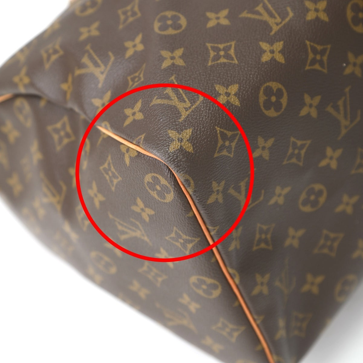 Louis Vuitton Brown Monogram Boston Bag (Pre-Owned)