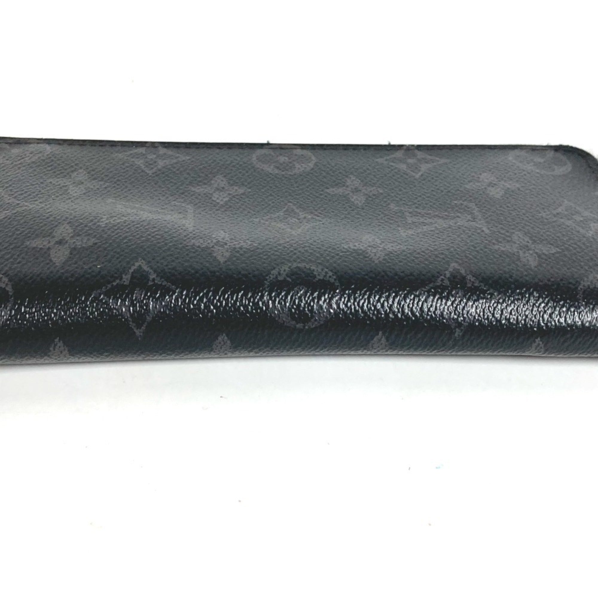Louis Vuitton Black Monogram Eclipse Long Wallet (Bi-Fold) (Pre-Owned)