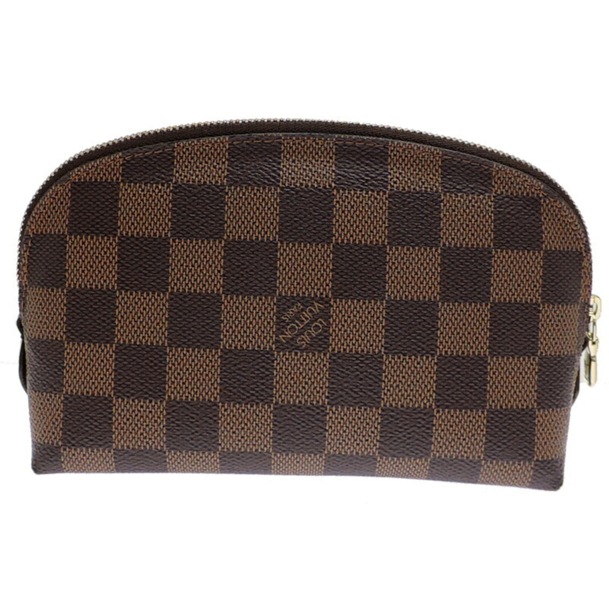 Louis Vuitton Brown Ebene Damier Canvas Pochette Pouch (Pre-Owned)