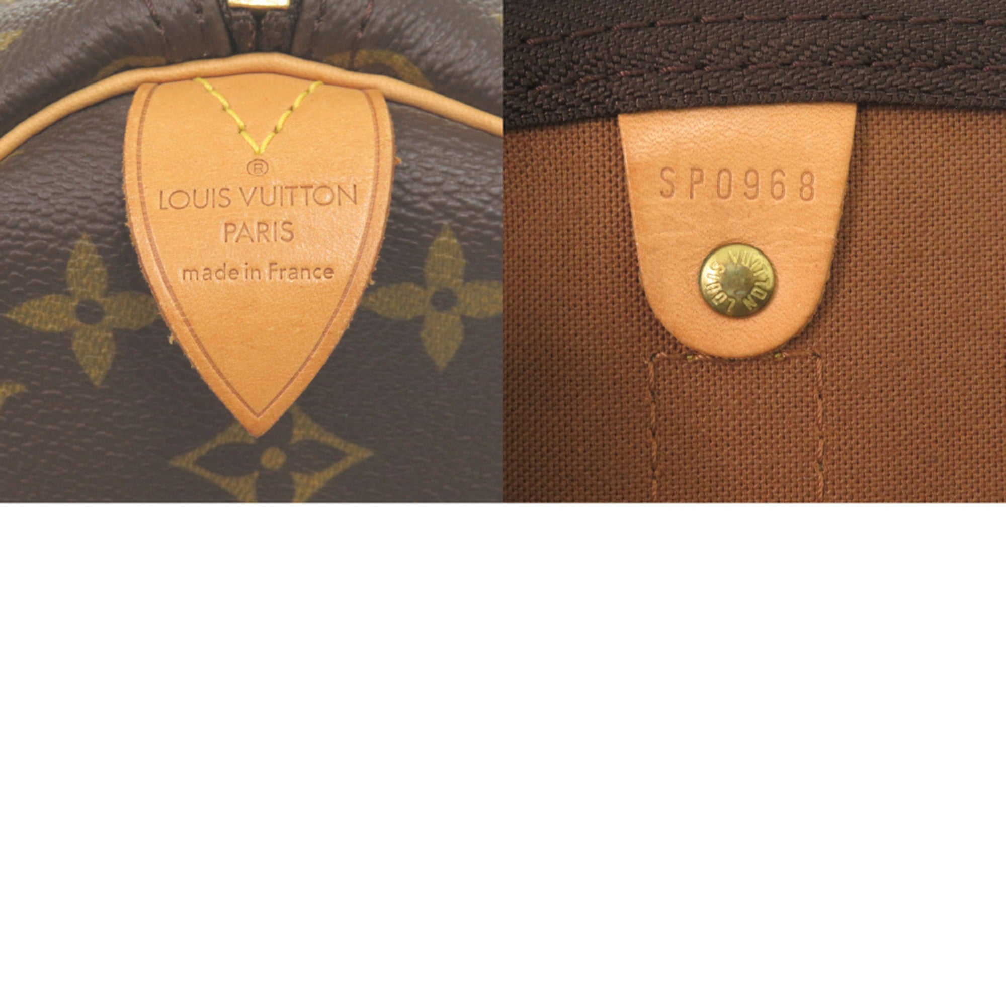 Louis Vuitton Brown Monogram Canvas Boston Bag (Pre-Owned)