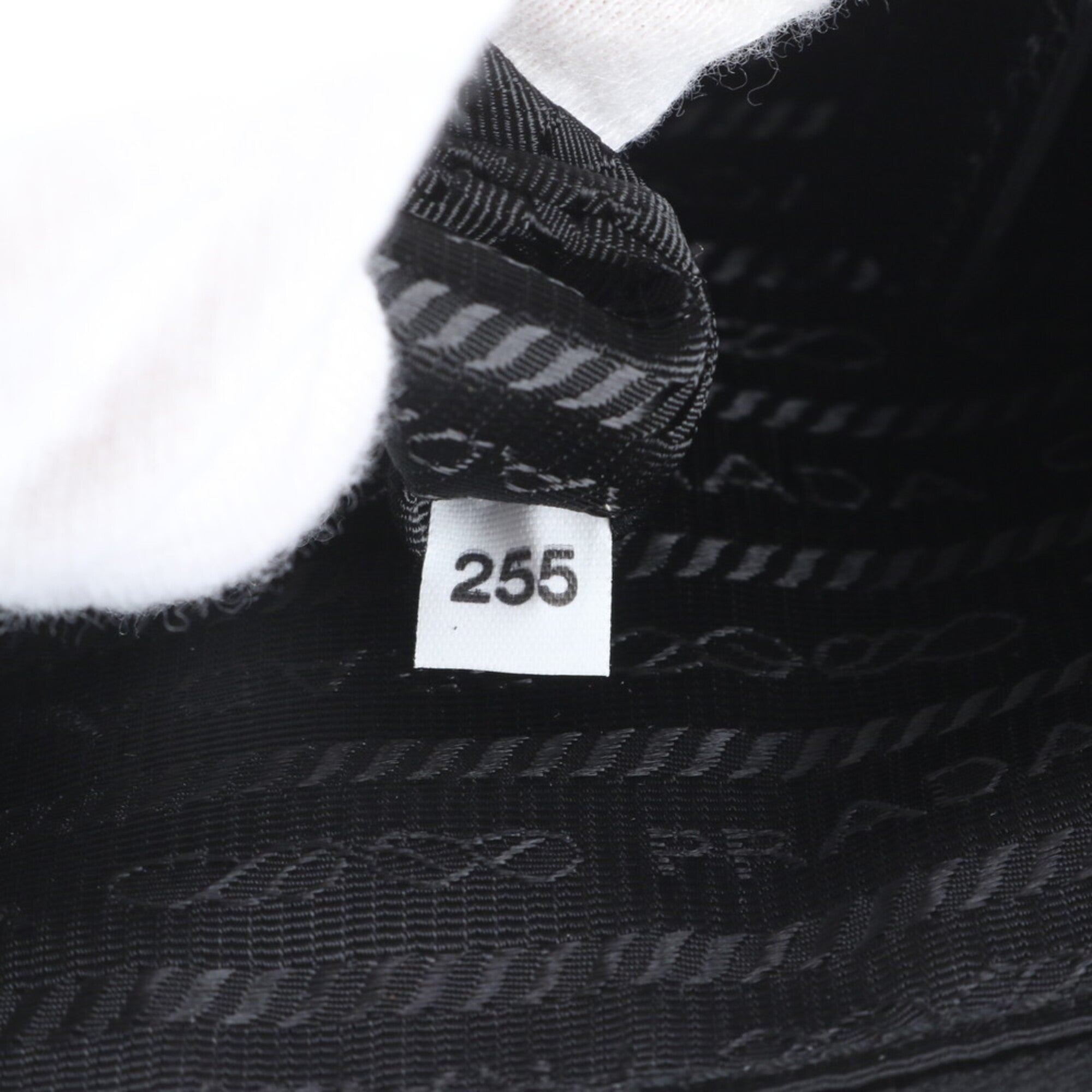 Prada Black Pink Nylon Leather Handbag Shoulder Bag Tote Bag (Pre-Owned)