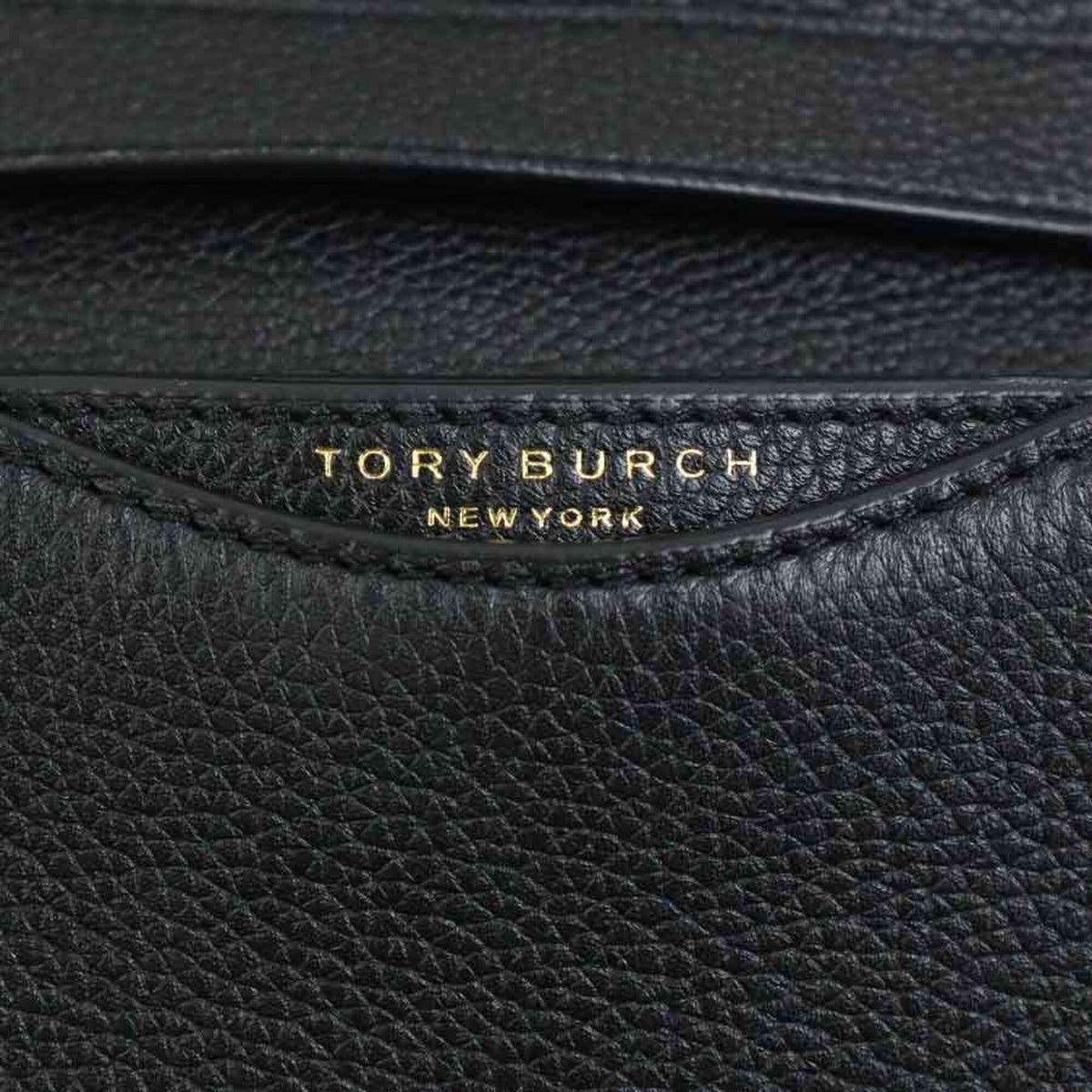 Tory Burch Black Leather Shoulder Bag (Pre-Owned)