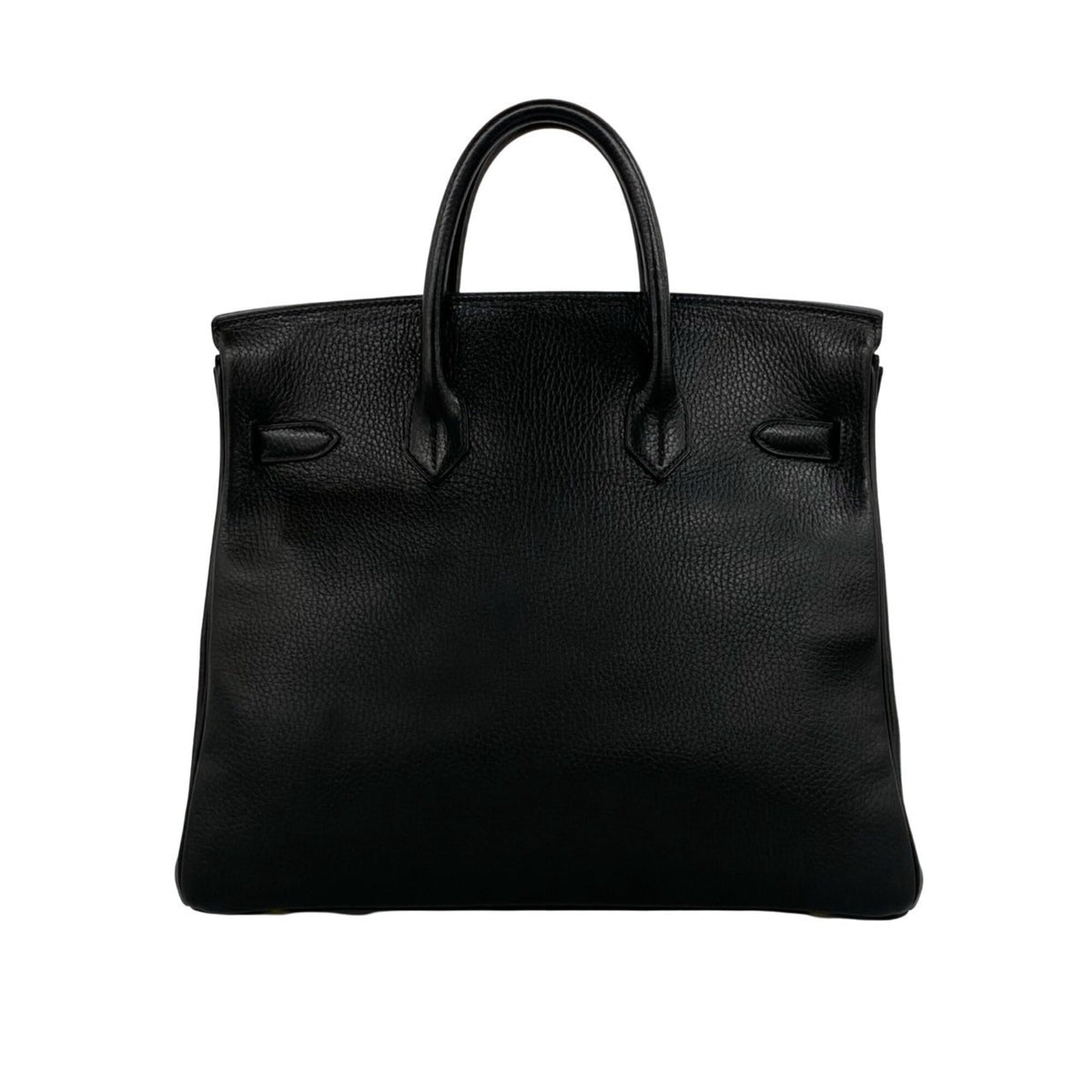 Hermes Black Ardennes Leather Handbag Tote Bag (Pre-Owned)