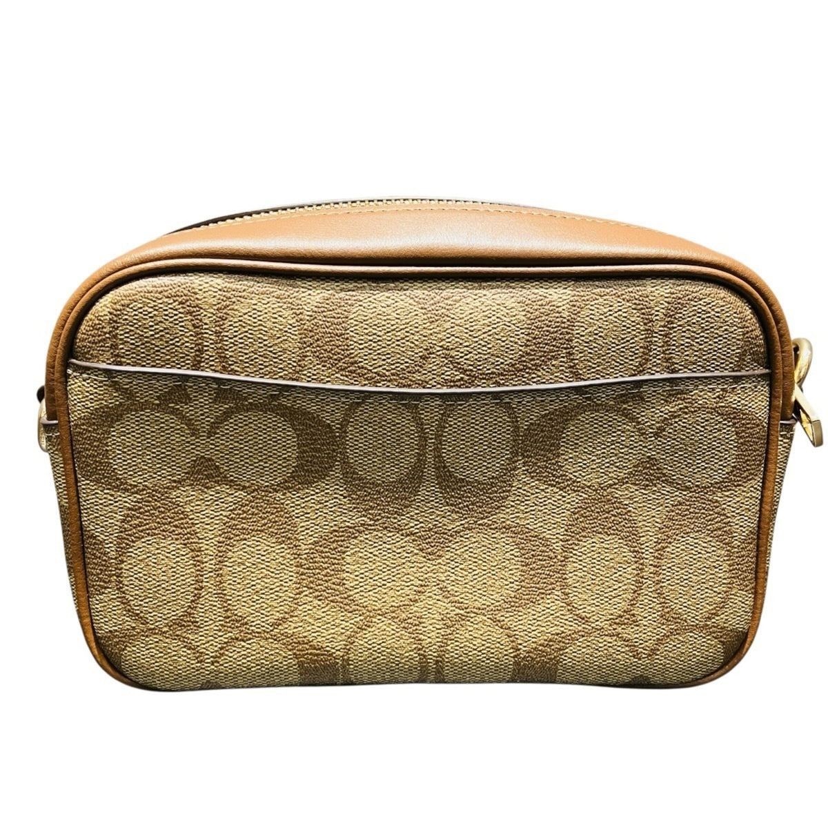Coach Brown Pvc Leather Shoulder Bag (Pre-Owned)