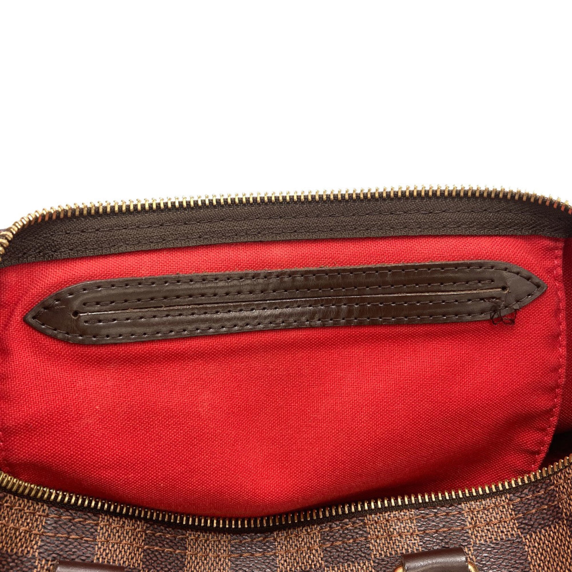 Louis Vuitton Damier Canvas Ebene Damier Canvas Handbag (Pre-Owned)