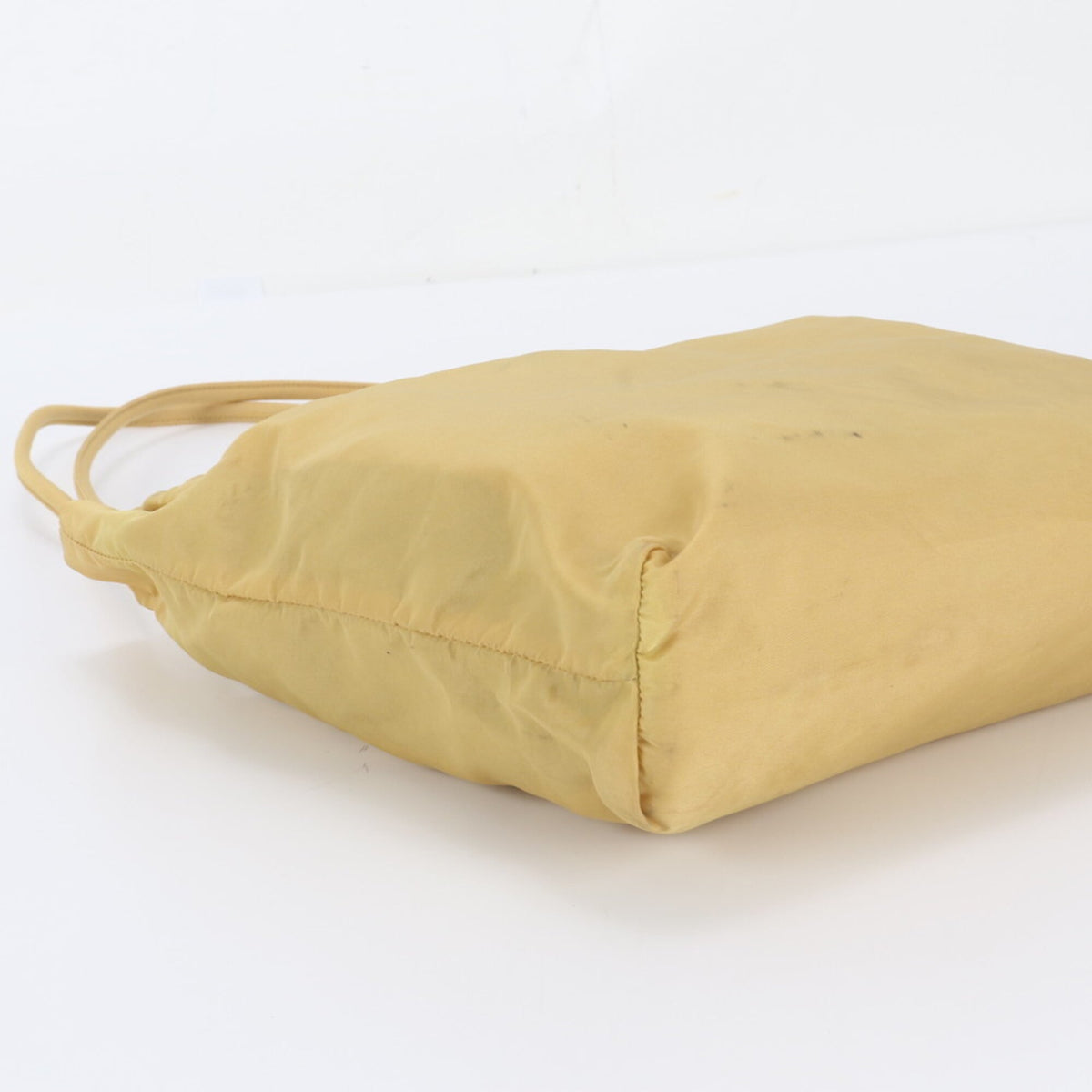 Prada Yellow Handbag Shoulder Bag Tote Bag (Pre-Owned)