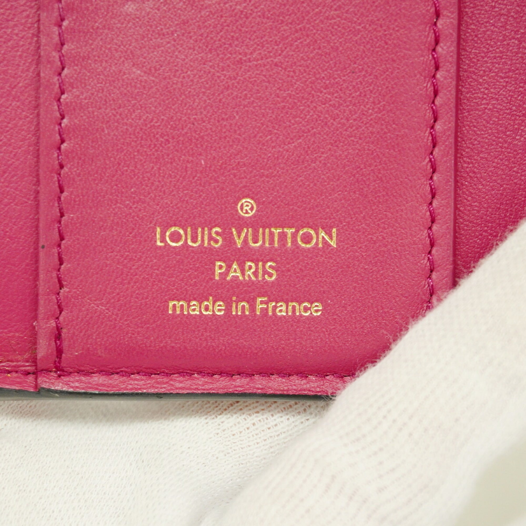 Louis Vuitton Noir Wallet (Tri-Fold) (Pre-Owned)