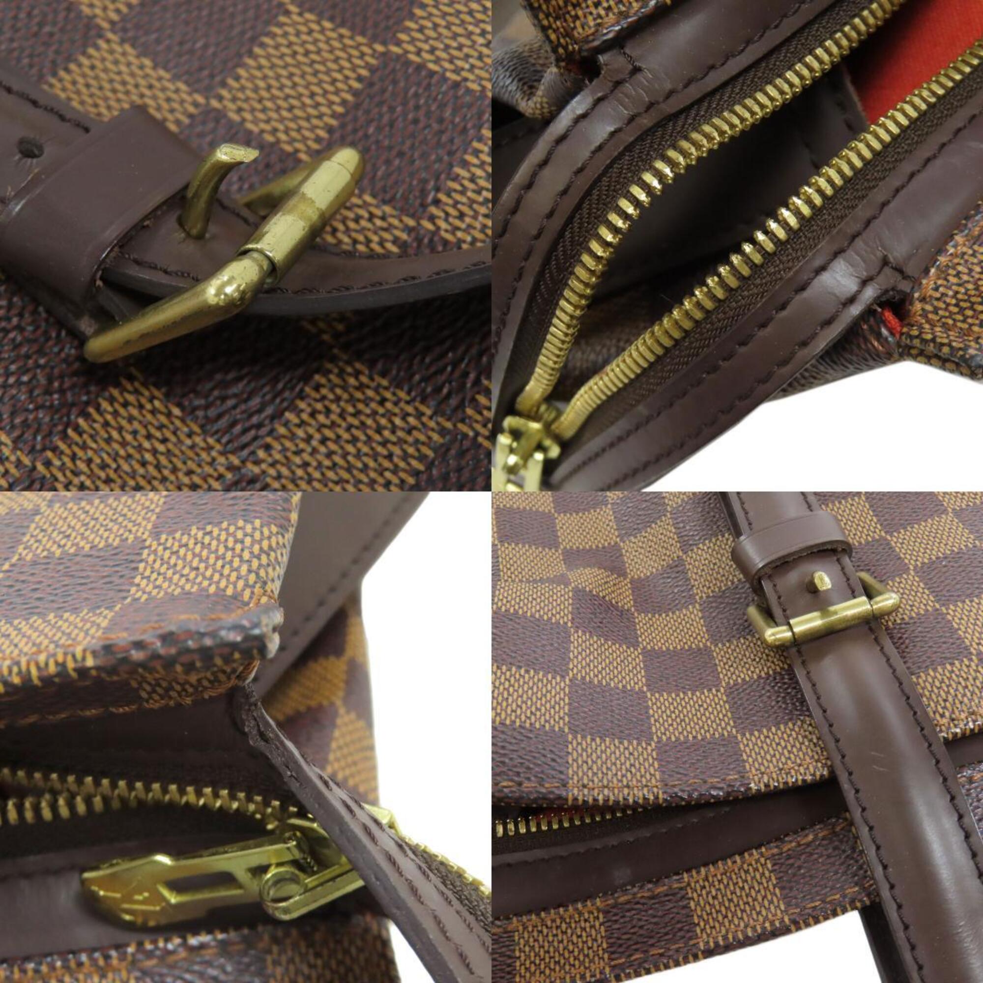 Louis Vuitton Damier Damier Canvas Ebene Damier Canvas Tote Bag (Pre-Owned)