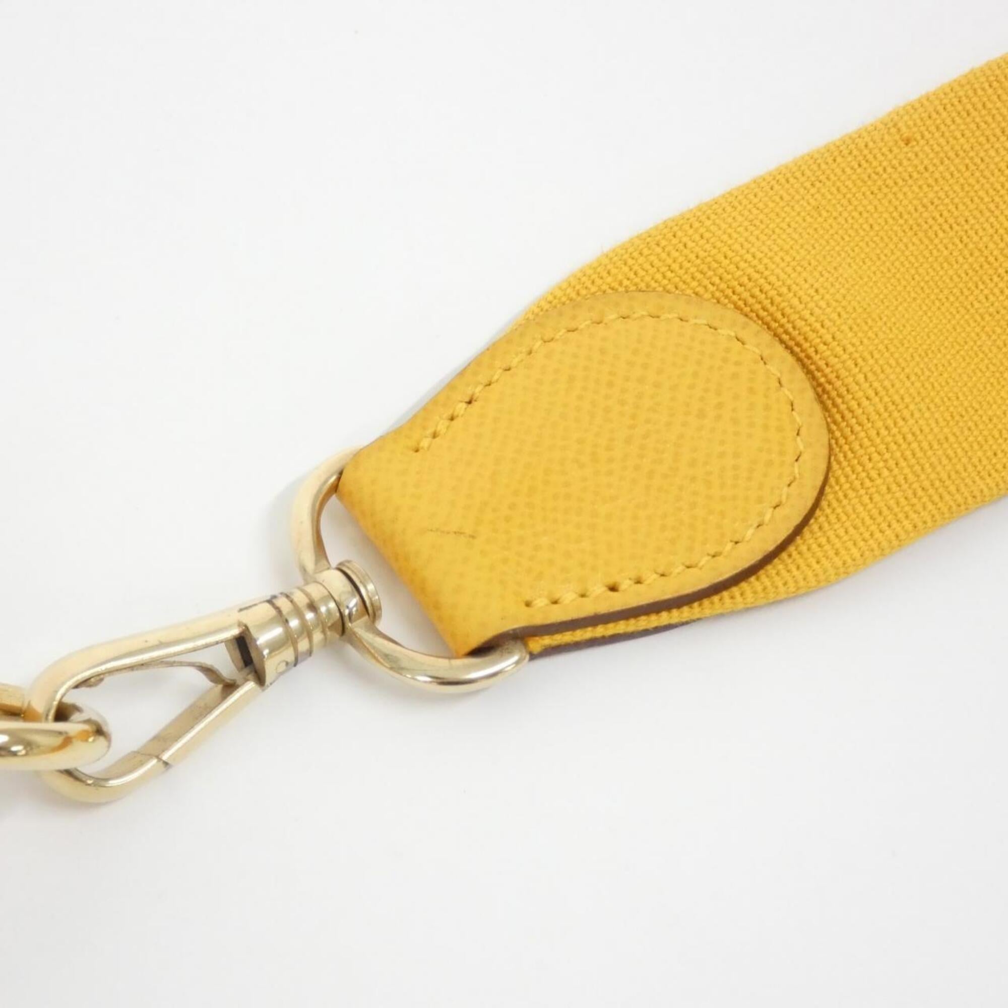 Hermes Jaune Courchevel Leather Shoulder Bag (Pre-Owned)