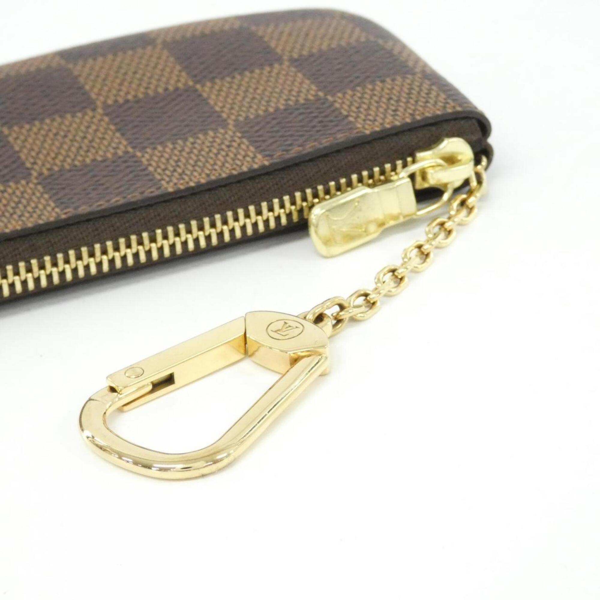 Louis Vuitton Ebene Coated Canvas Coin Purse/Coin Case (Pre-Owned)
