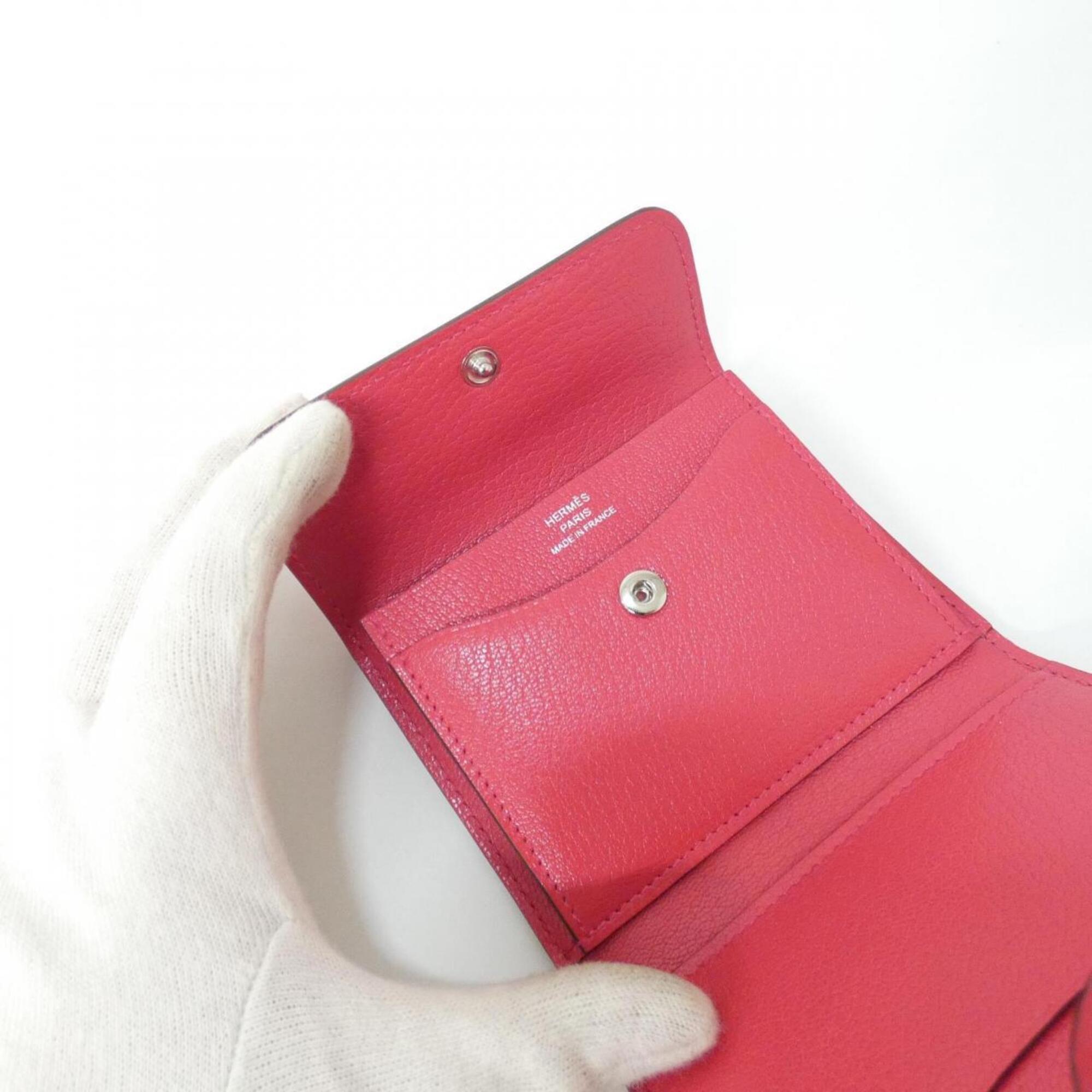 Hermes Pink Coin Purse/Coin Case (Pre-Owned)