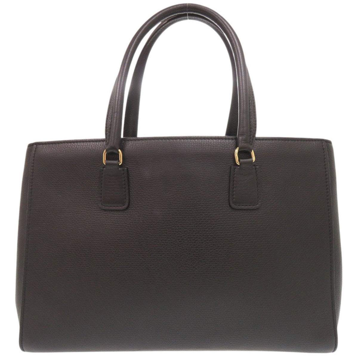 Dolce & Gabbana Black Leather Tote Bag (Pre-Owned)