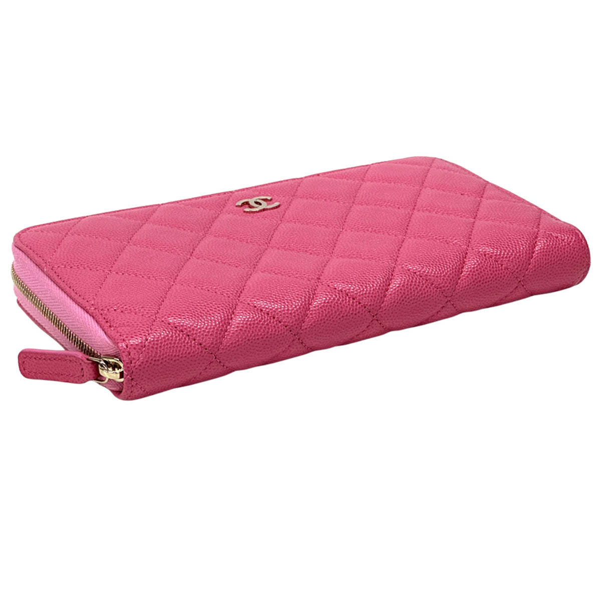 Chanel Pink Grained Calfskin (Pre-Owned)