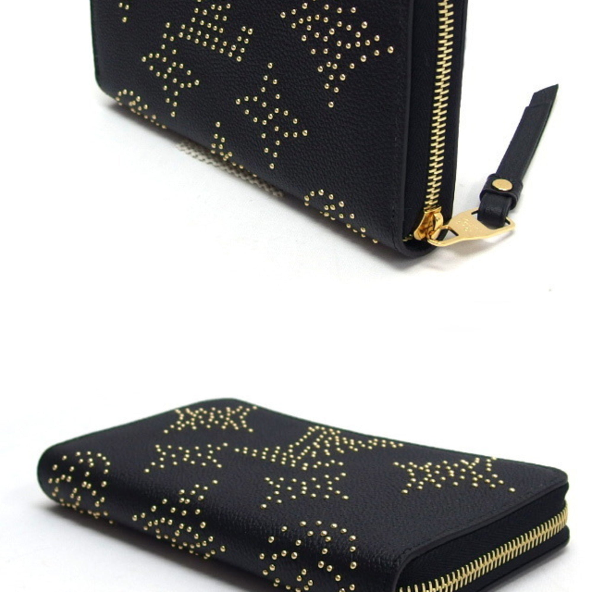 Louis Vuitton Monogram Empreinte Black Noir Monogram Empreinte Long Wallet (Bi-Fold) (Pre-Owned)