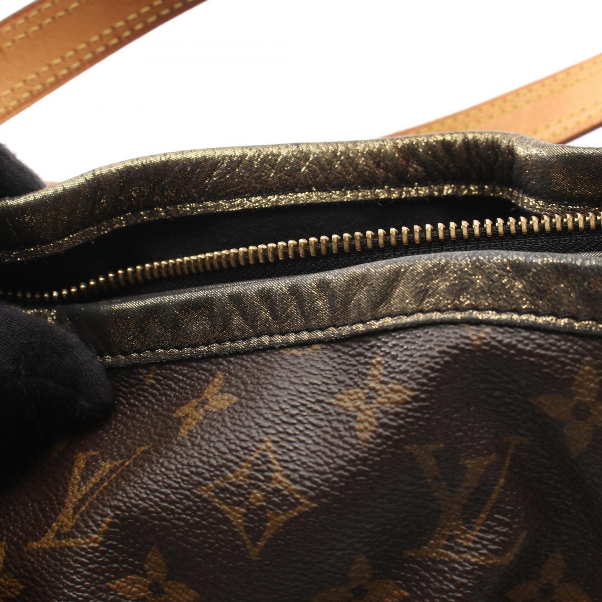 Louis Vuitton Brown Monogram Coated Canvas Handbag Tote Bag (Pre-Owned)