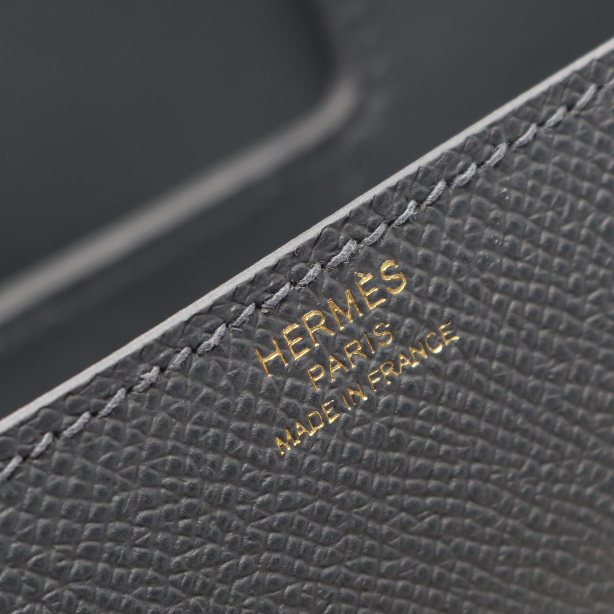 Hermes Ardoise Gray Epsom Leather Leather Shoulder Bag (Pre-Owned)