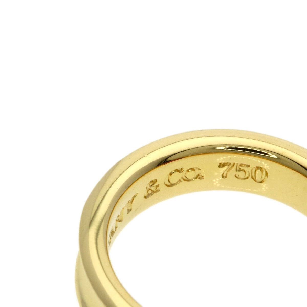 Tiffany Yellow Gold (18K) Band Ring (Pre-Owned)