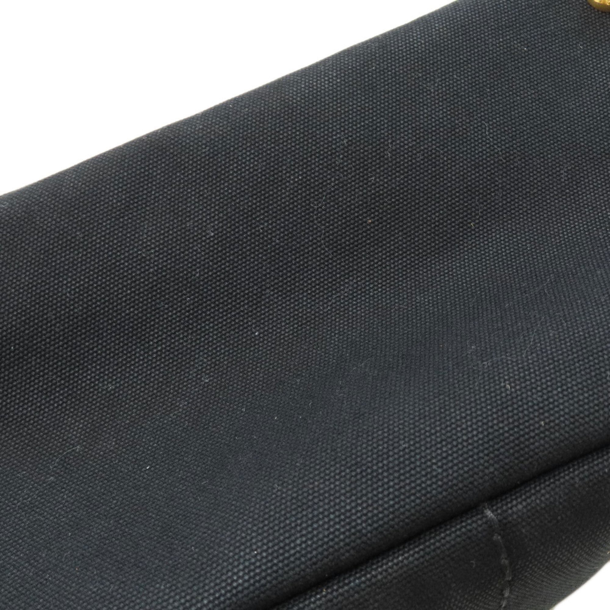 Prada Black Canvas Tote Bag (Pre-Owned)