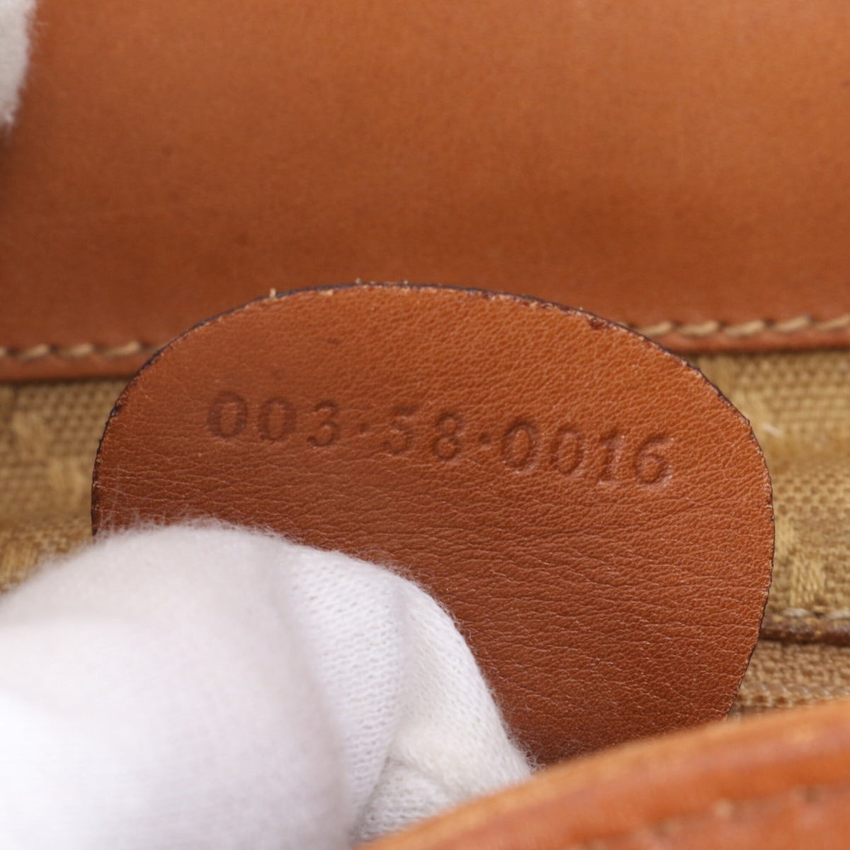 Gucci Brown Leather Backpack Shoulder Bag (Pre-Owned)