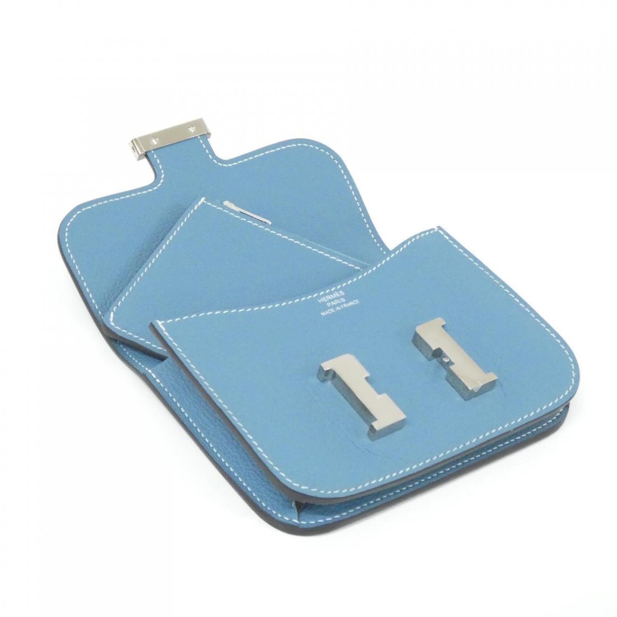 Hermes Blue Jean Wallet (Bi-Fold) (Pre-Owned)