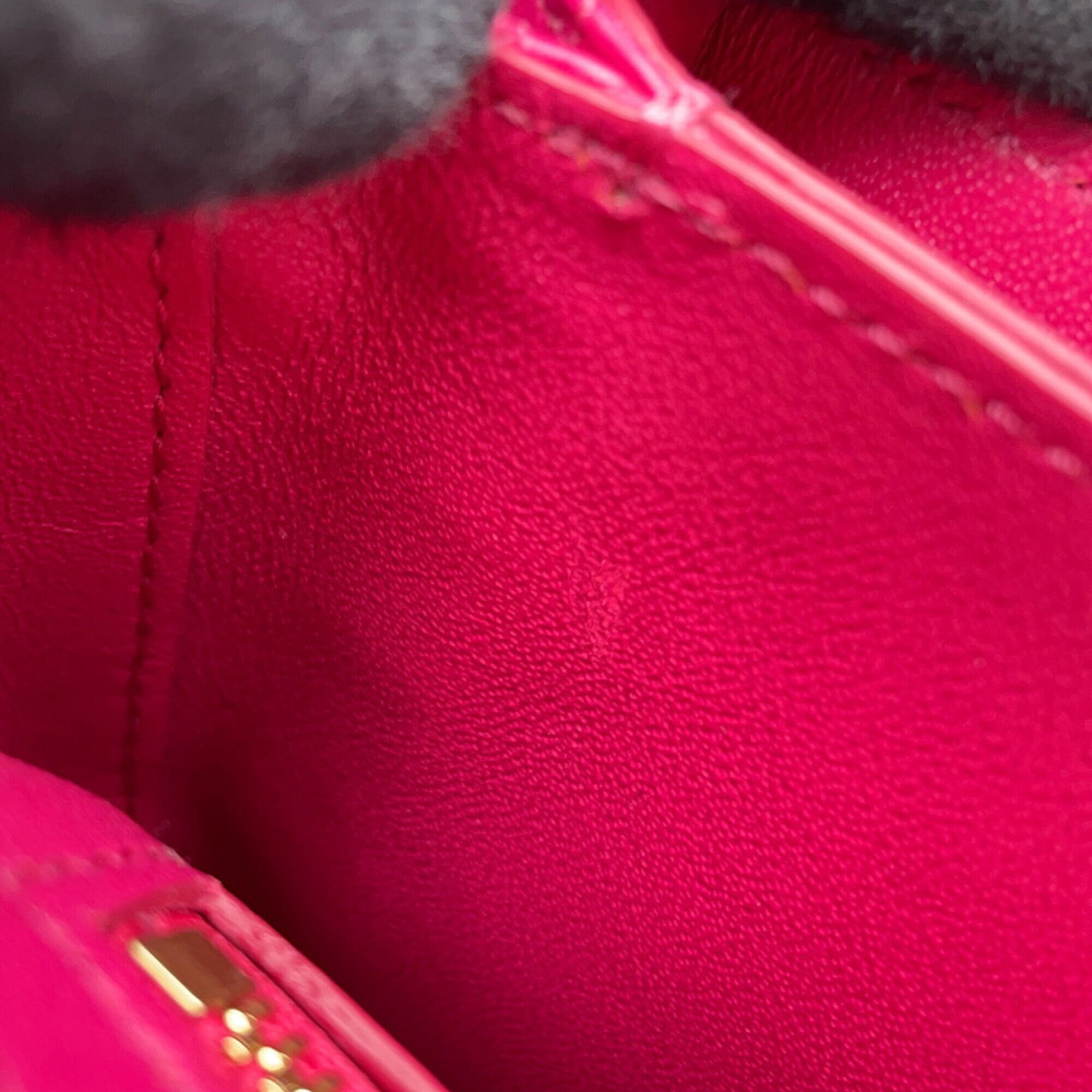Celine Pink Leather Handbag Shoulder Bag (Pre-Owned)