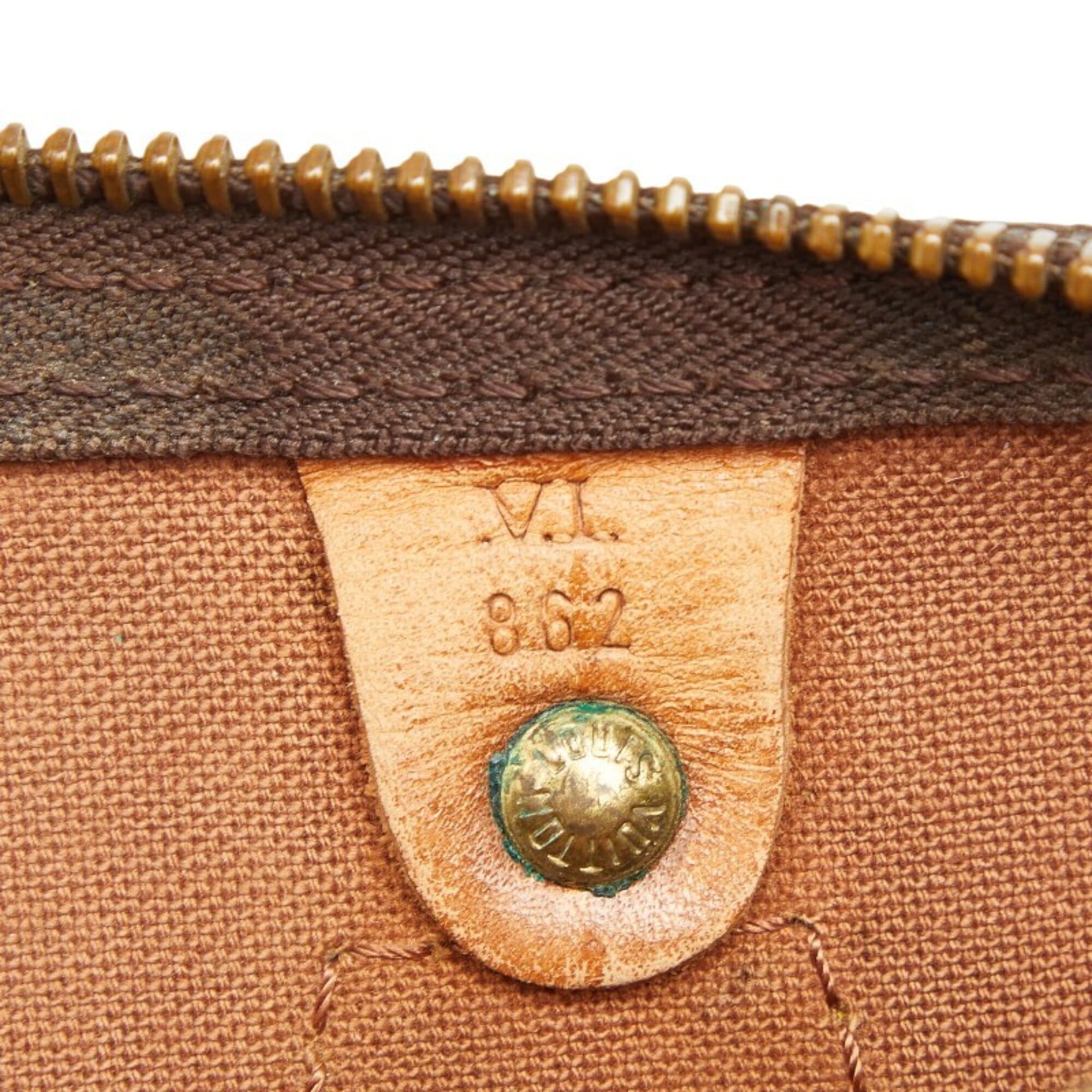 Louis Vuitton Brown Monogram Pvc Leather Handbag (Pre-Owned)