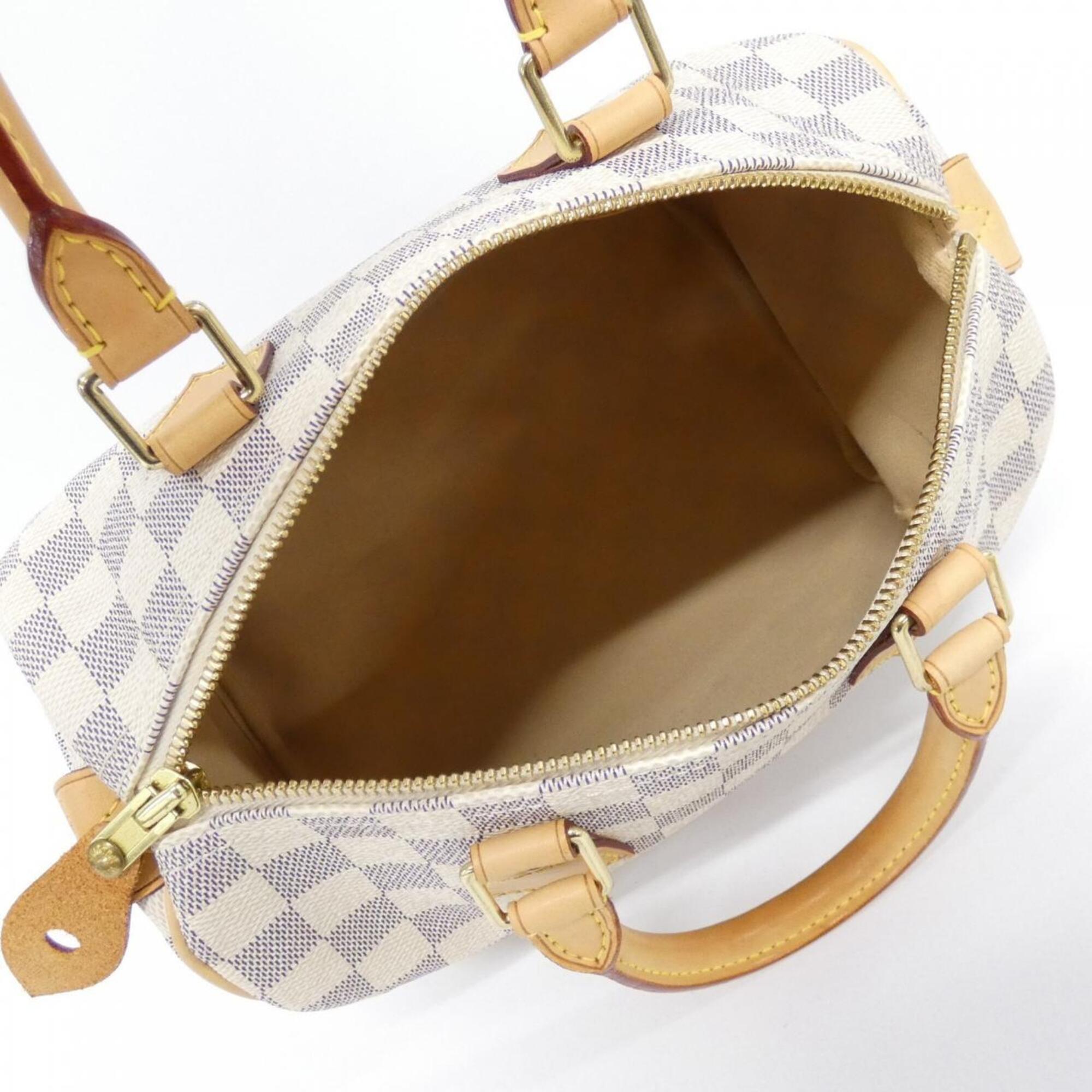 Louis Vuitton Azur Coated Canvas Boston Bag (Pre-Owned)