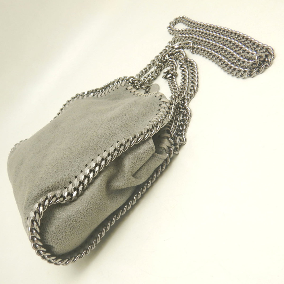 Stella Mccartney Gray Polyester Tote Bag (Pre-Owned)