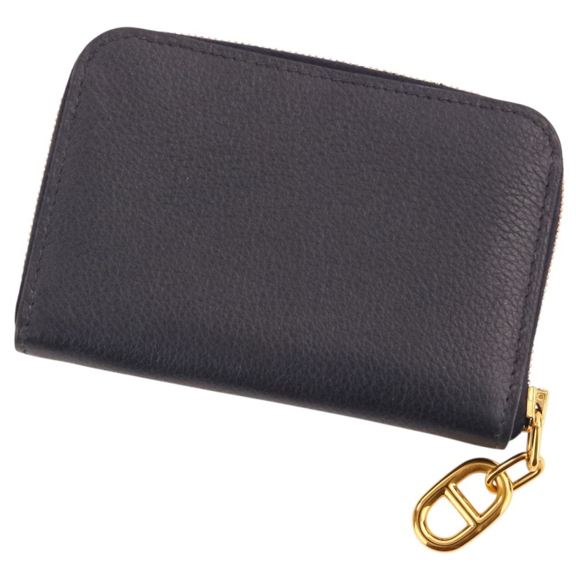 Hermes Blue Nuit Coin Purse/Coin Case (Pre-Owned)